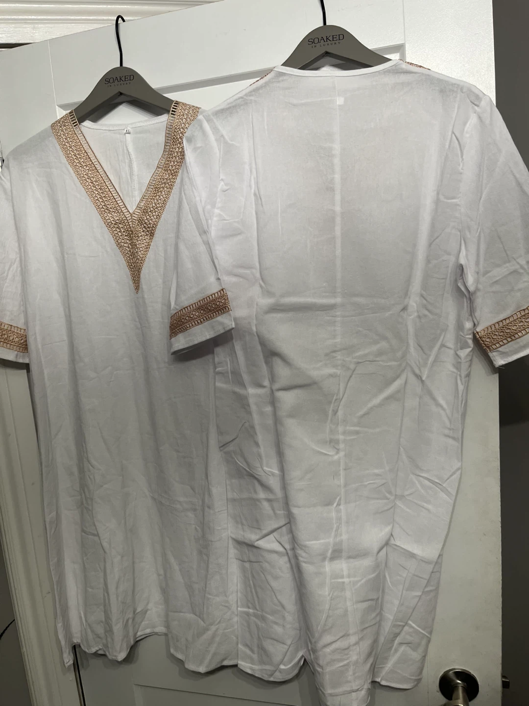 Embroidered tunics and dress - photo 3