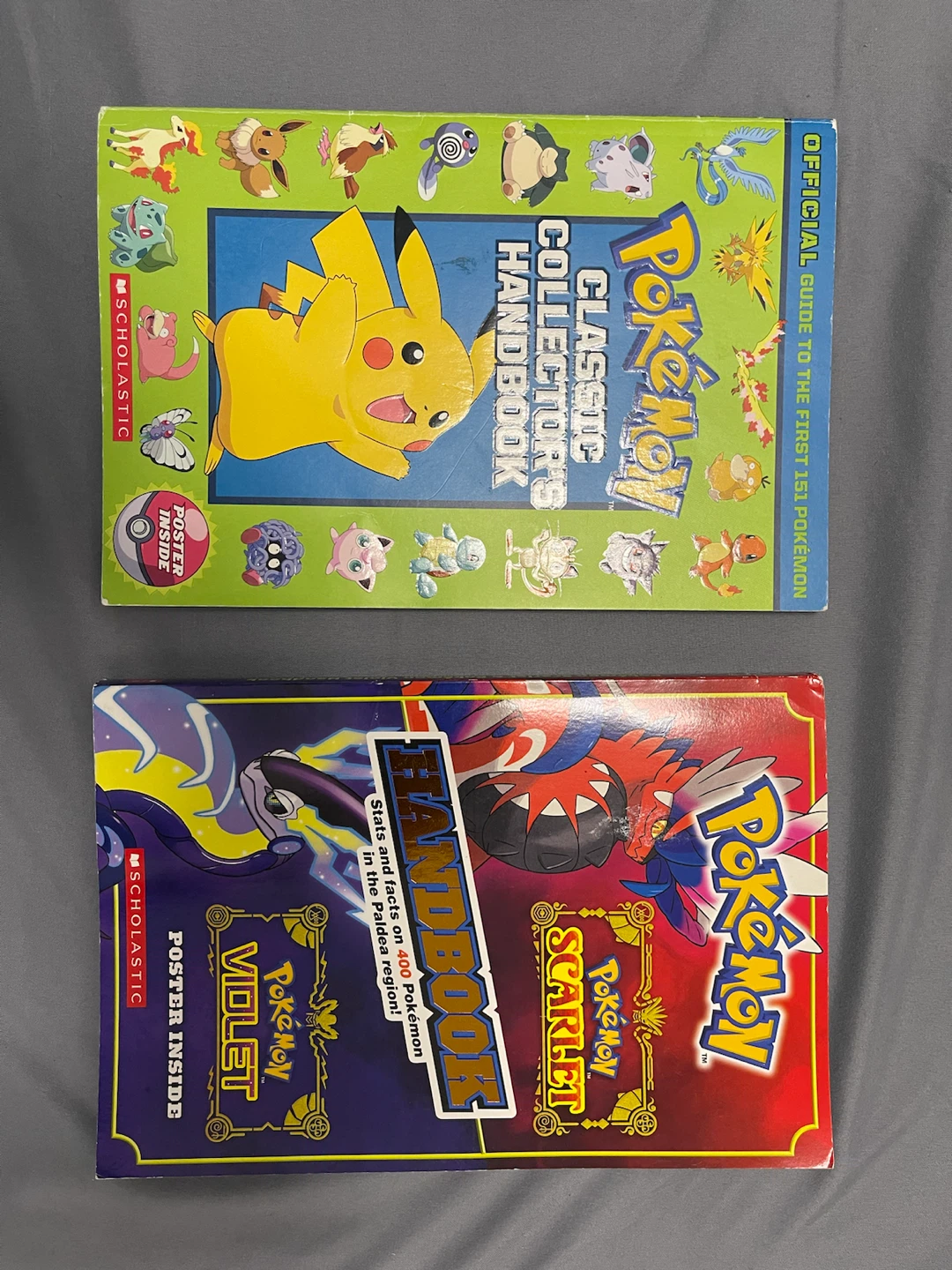 Pokemon Classic Collector's Handbook & Scarlet Violet Handbook