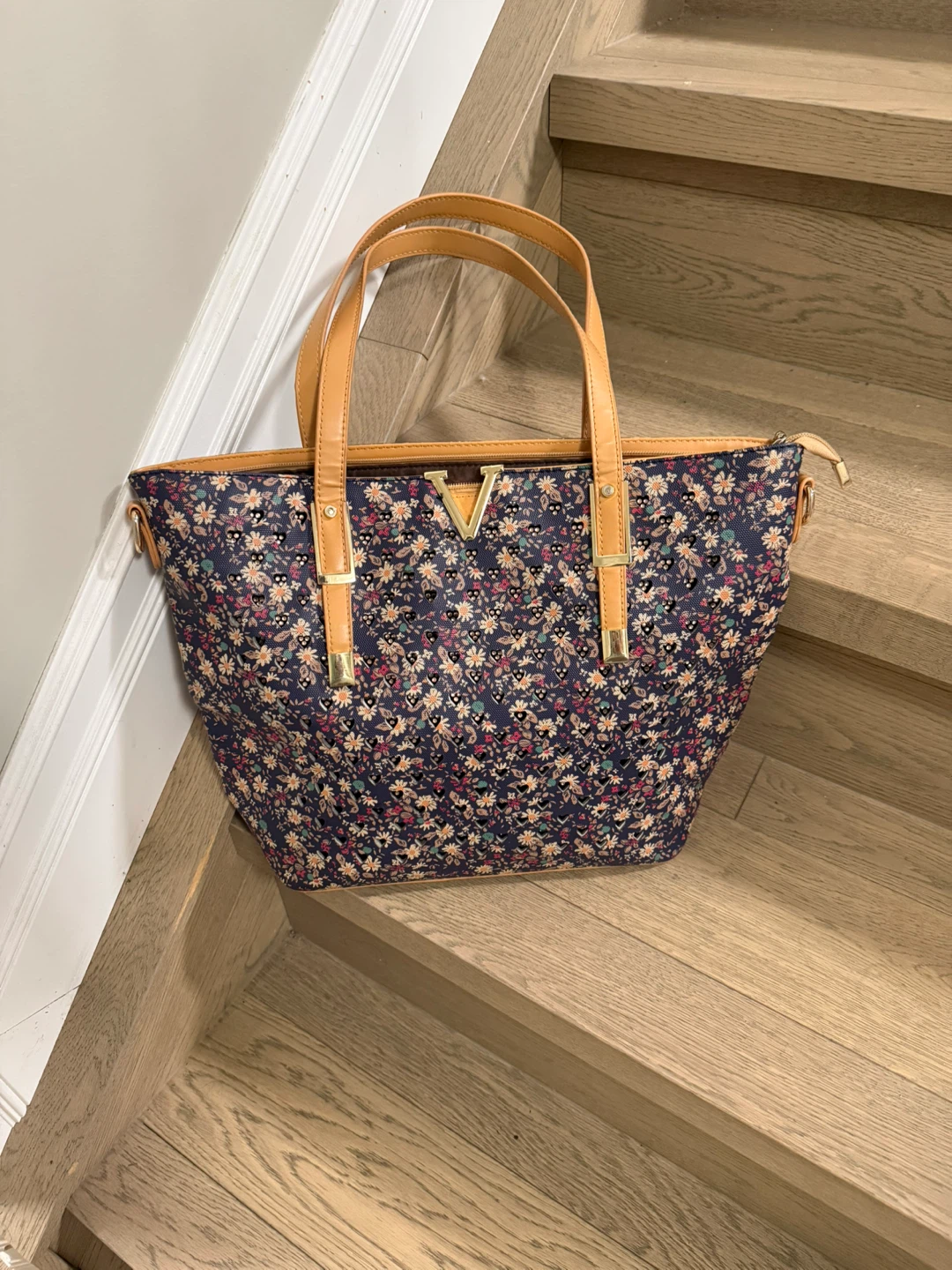 Vera Bradley Floral Tote Bag 15 inches