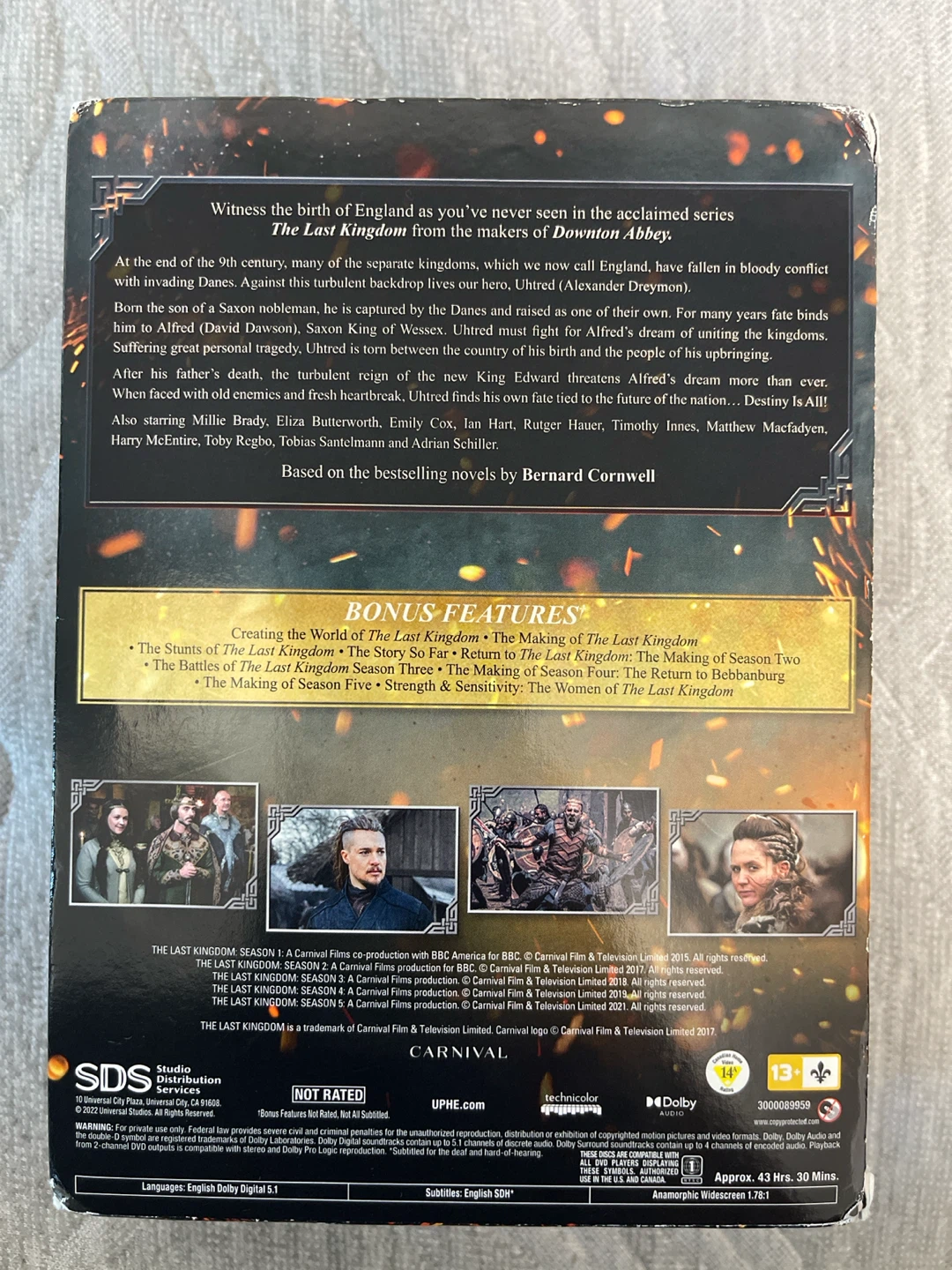 The Last Kingdom: The Complete Series DVD Set - photo 3