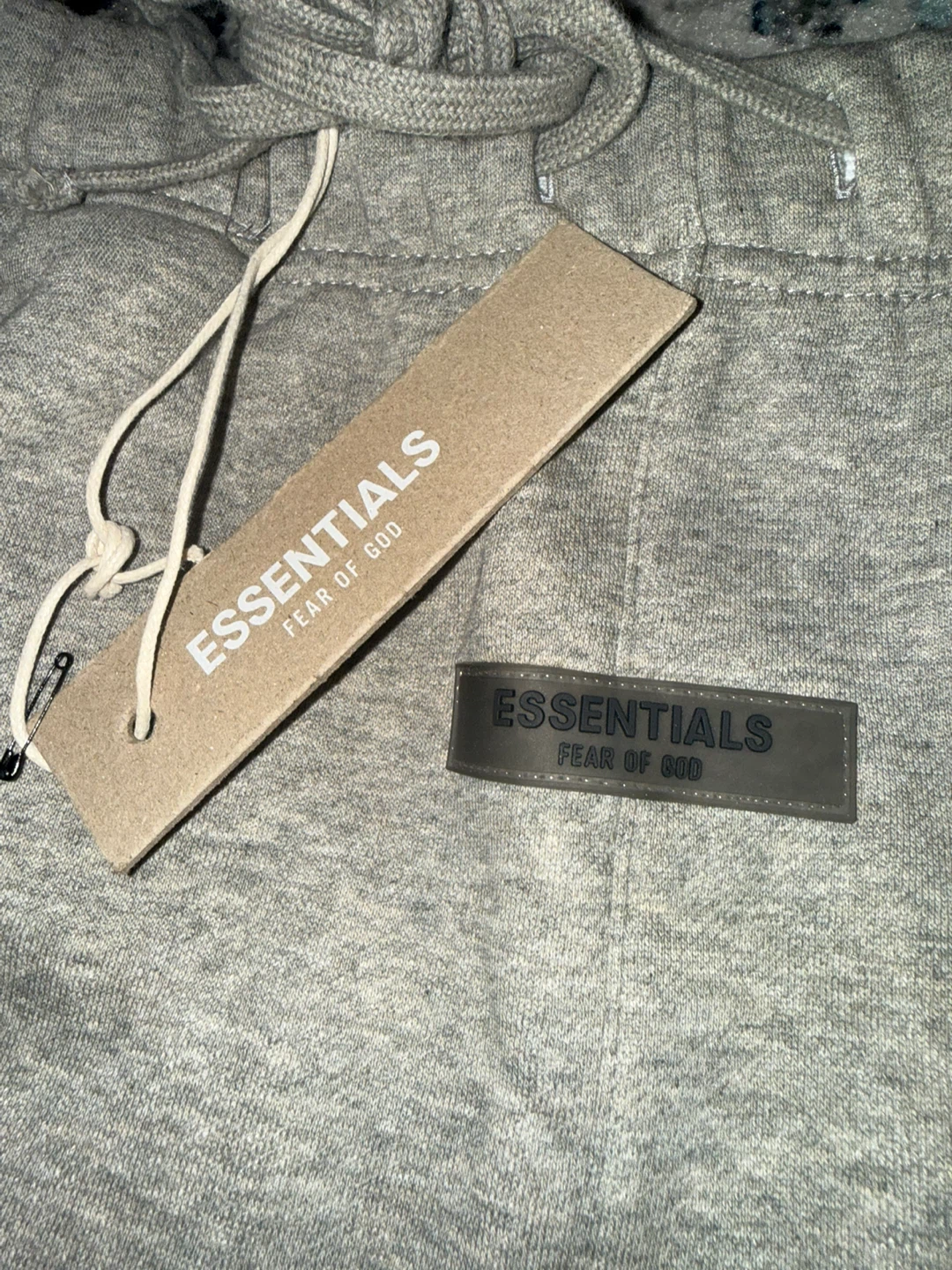 ESSENTIALS Fear of God Grey Sweatpants - photo 4