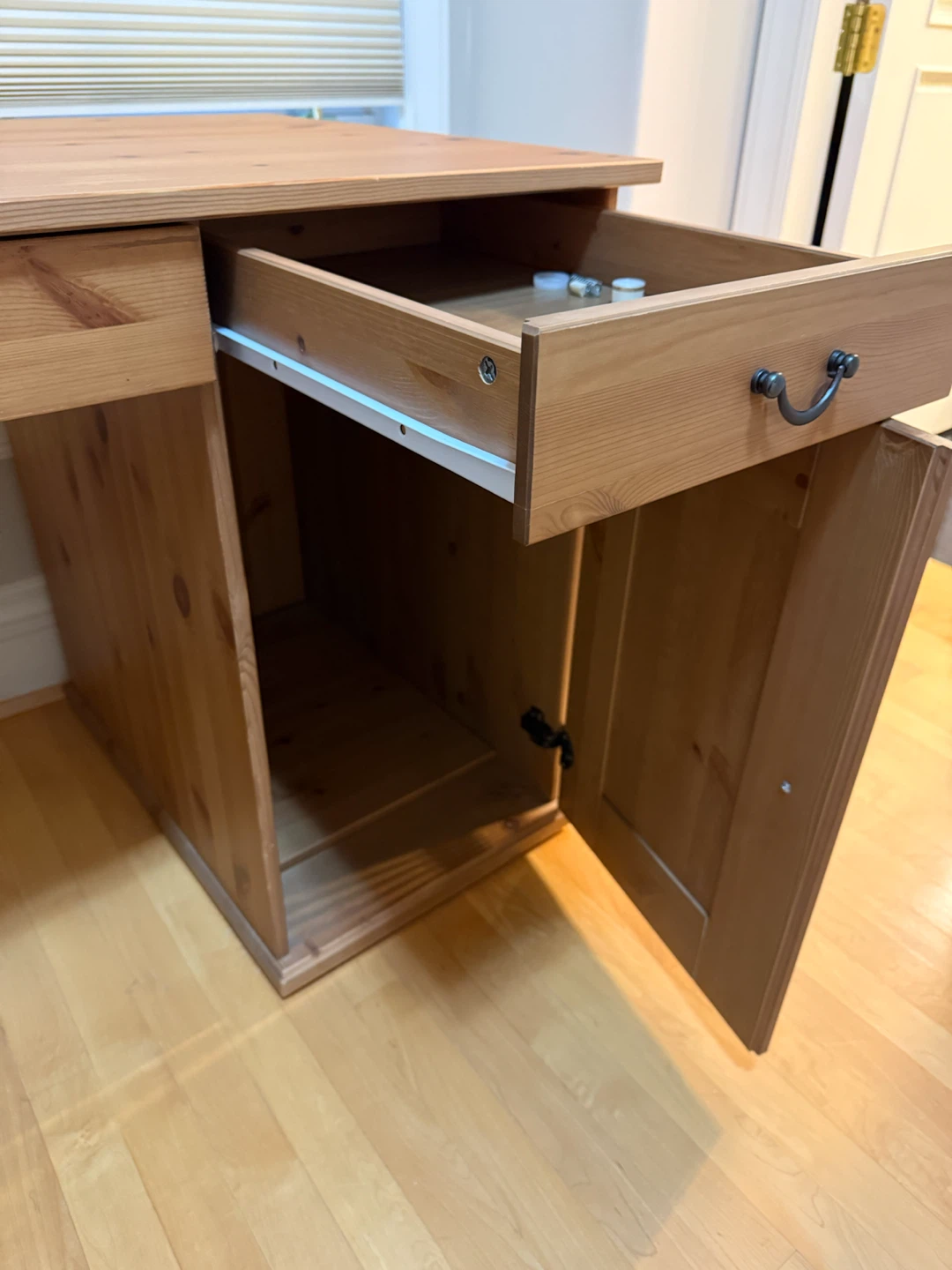 Solid Pine Desk - photo 4