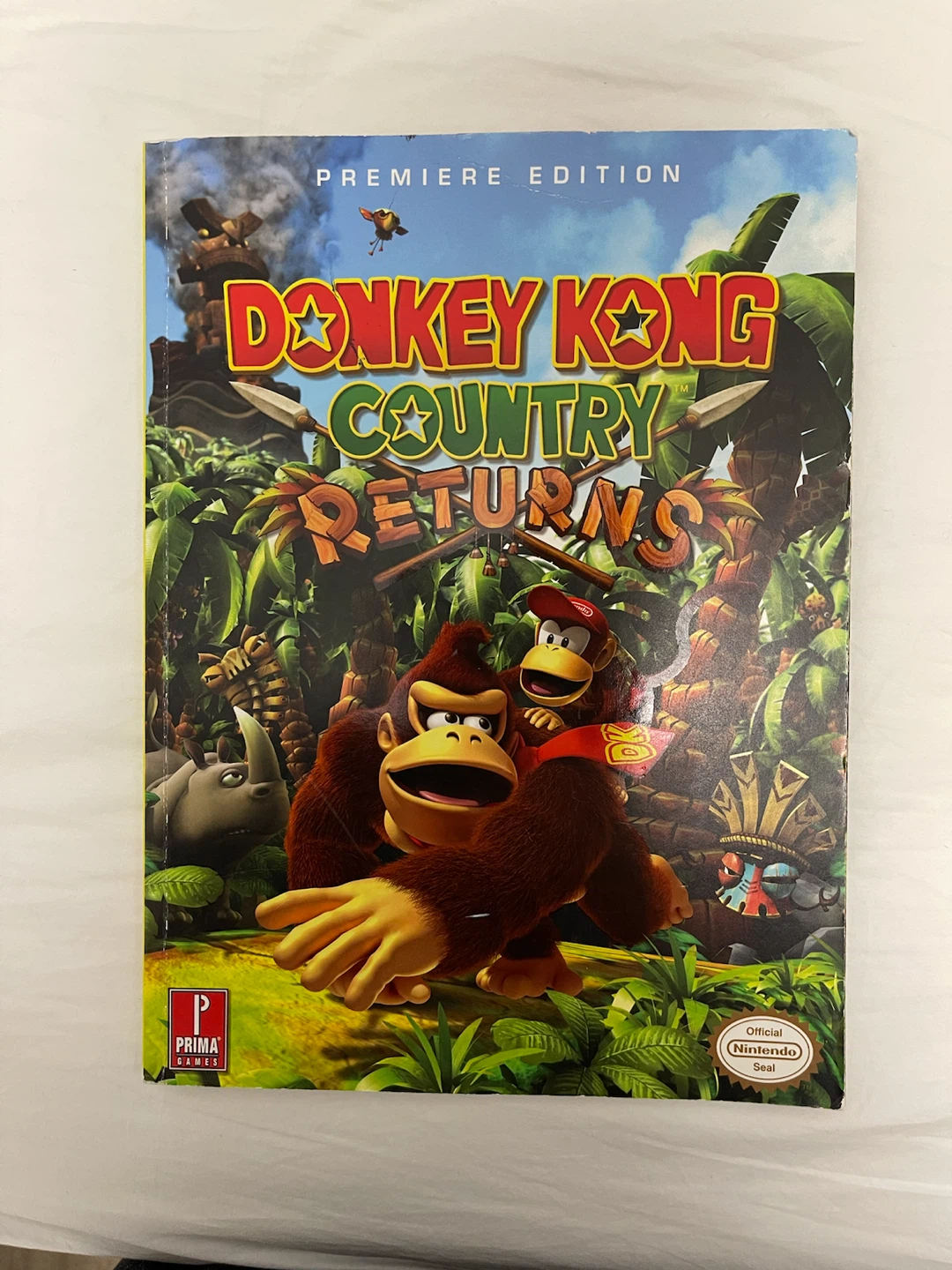 Donkey Kong Country Returns Prima Official Guide