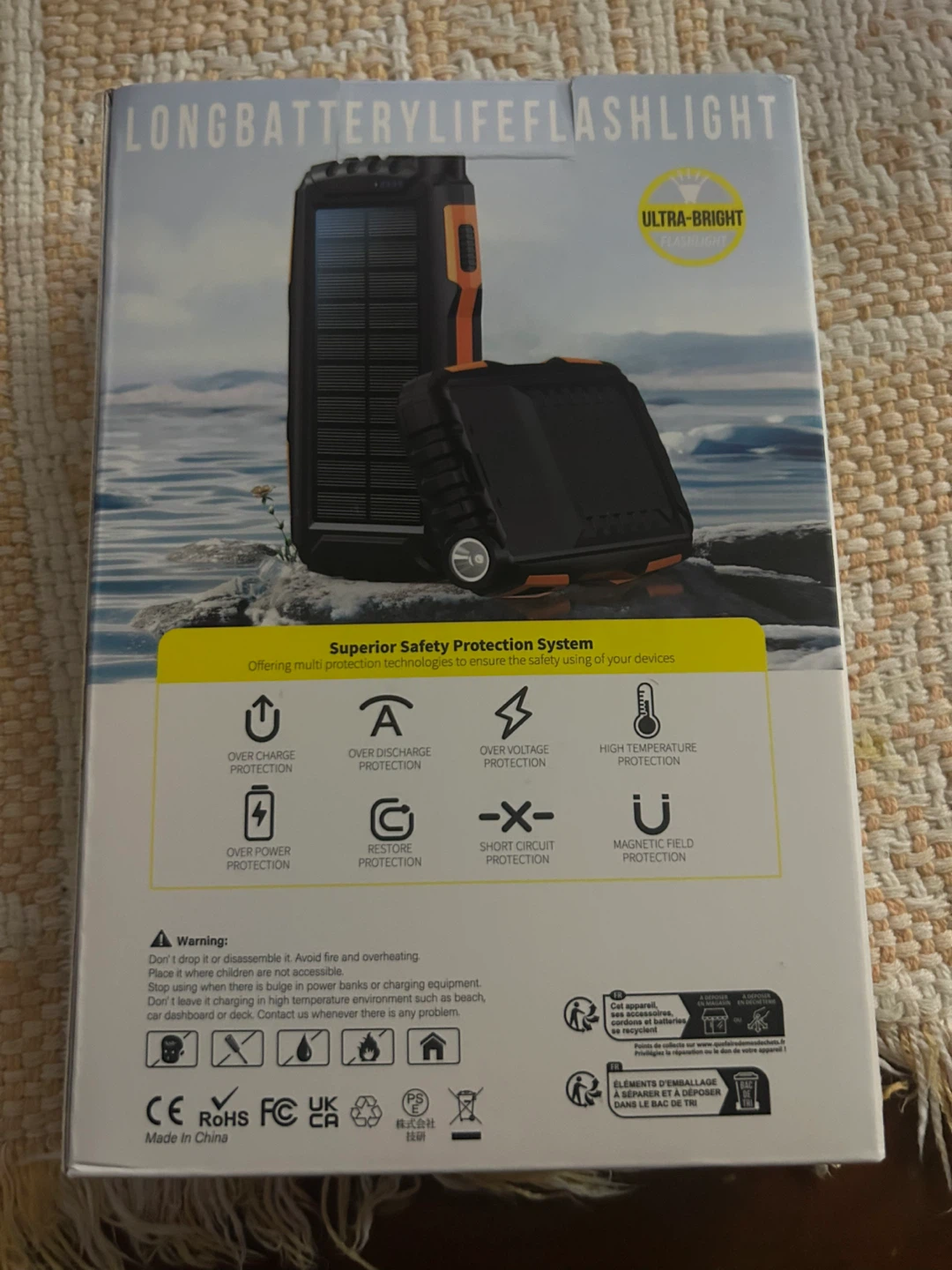 Solar-In Portable Solar Power Bank - photo 2