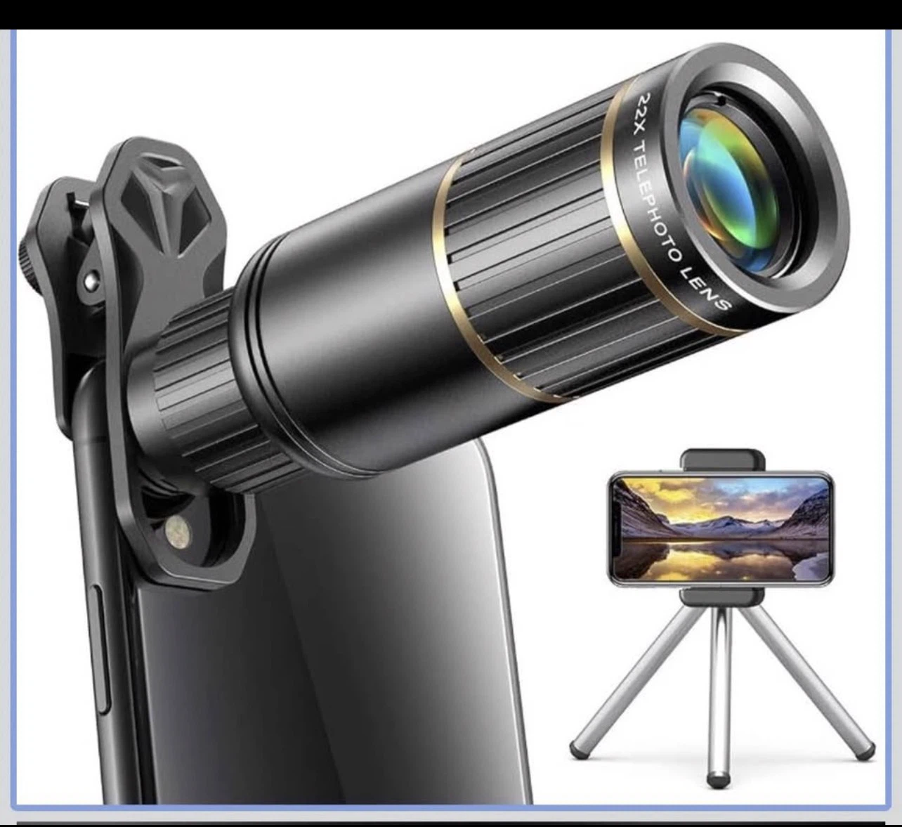 22X Telephoto Lens Kit for Smartphone - photo 2