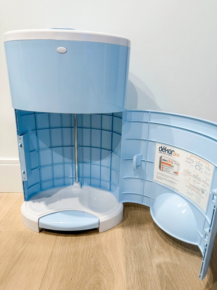 Dekor Plus Diaper Pail (Light Blue) - photo 4