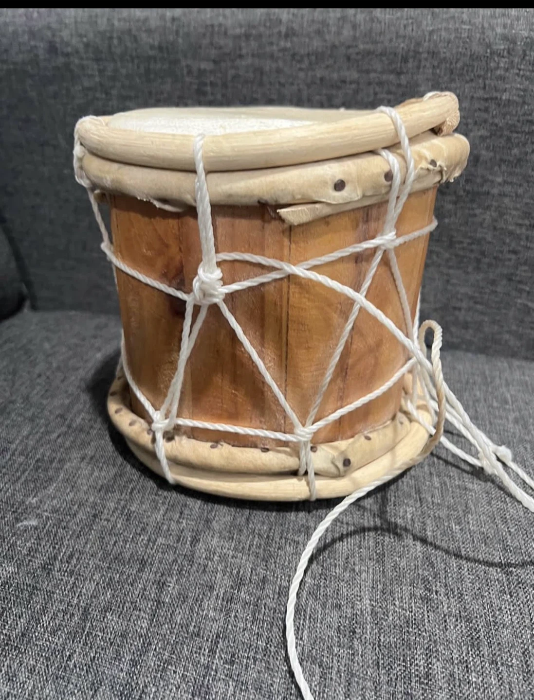 Handcrafted Wooden Drum