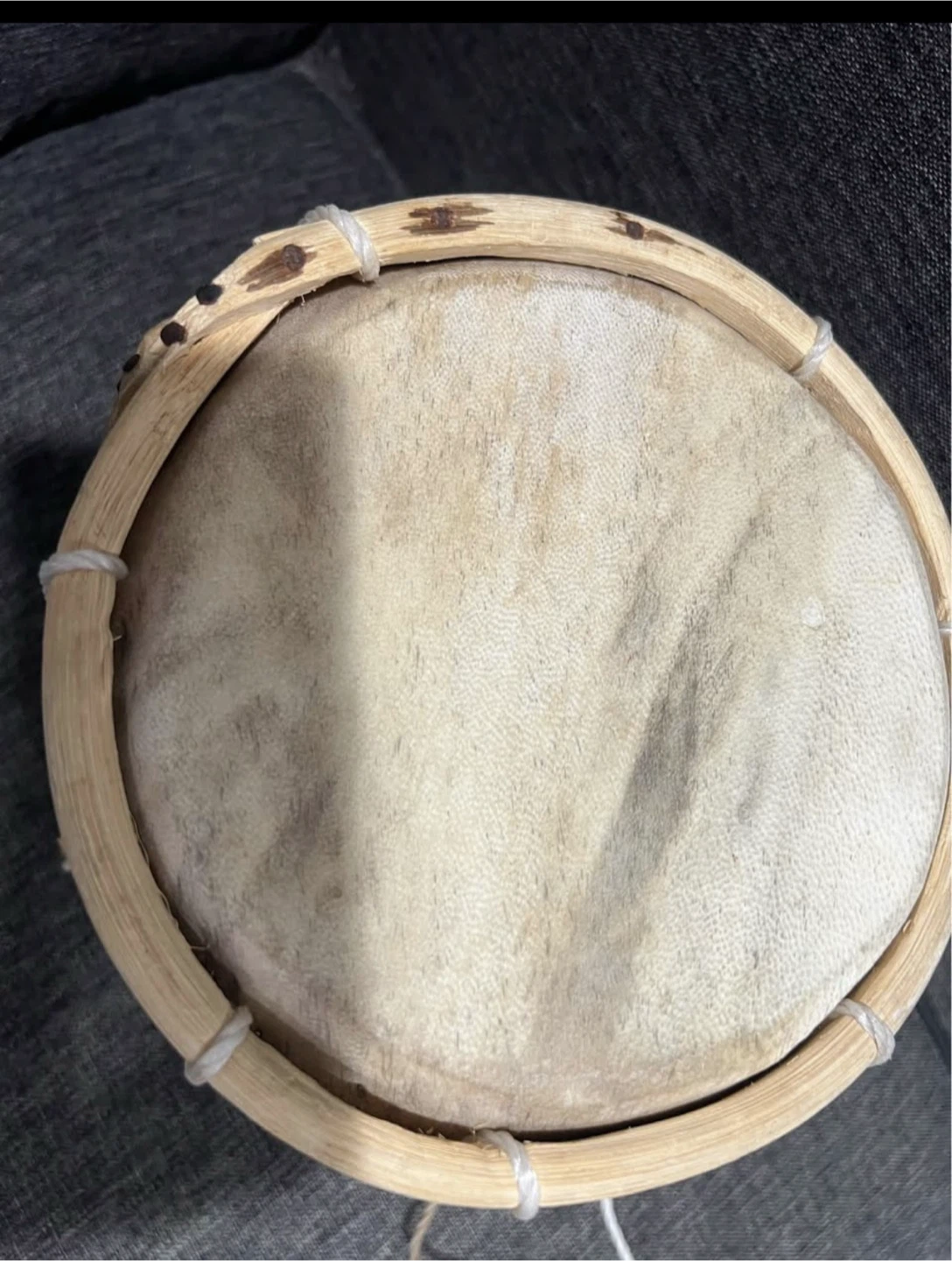 Handcrafted Wooden Drum - photo 2