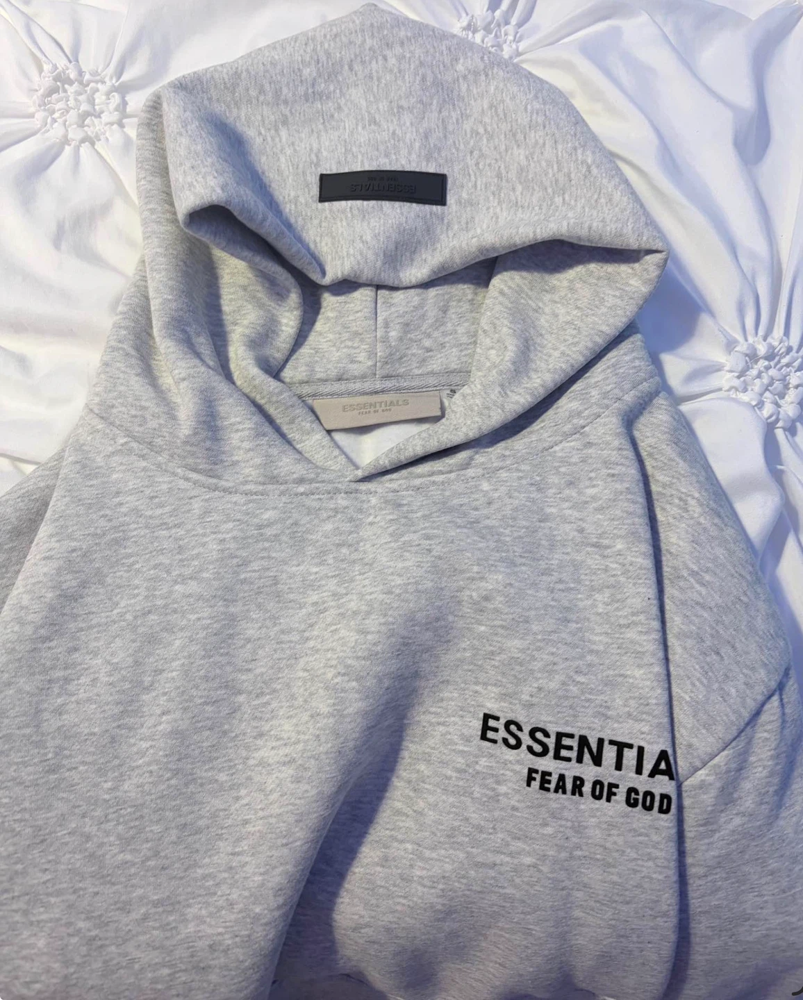 Essentials Grey Hoodie - photo 3
