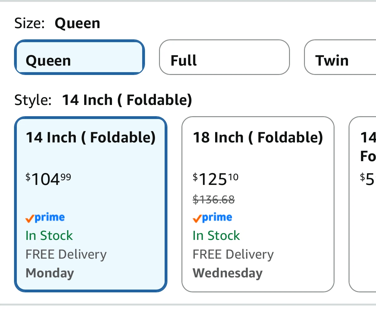 Amazon Basics Queen Bed Frame - photo 2