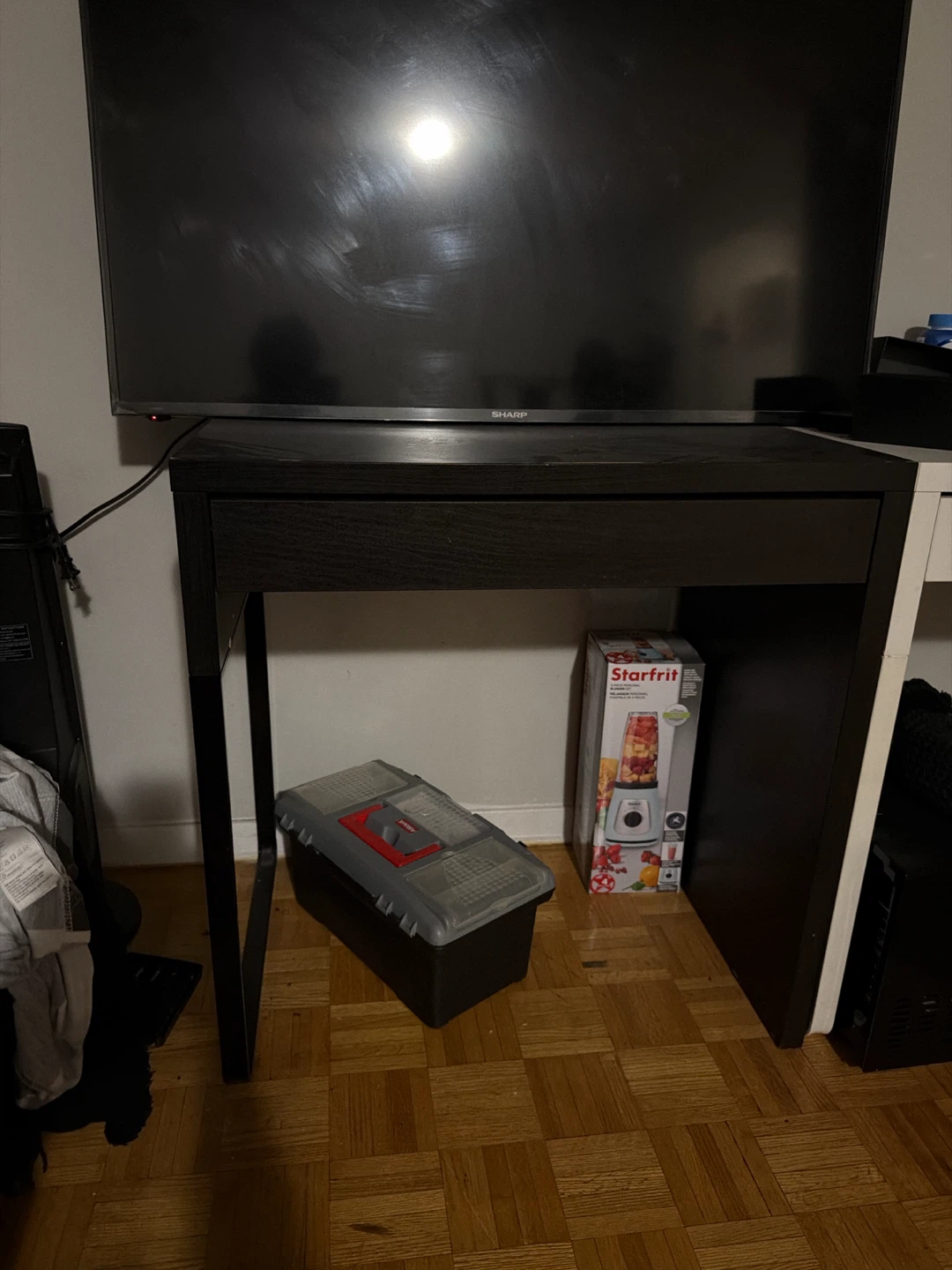 Black Desk with Drawer moving sale