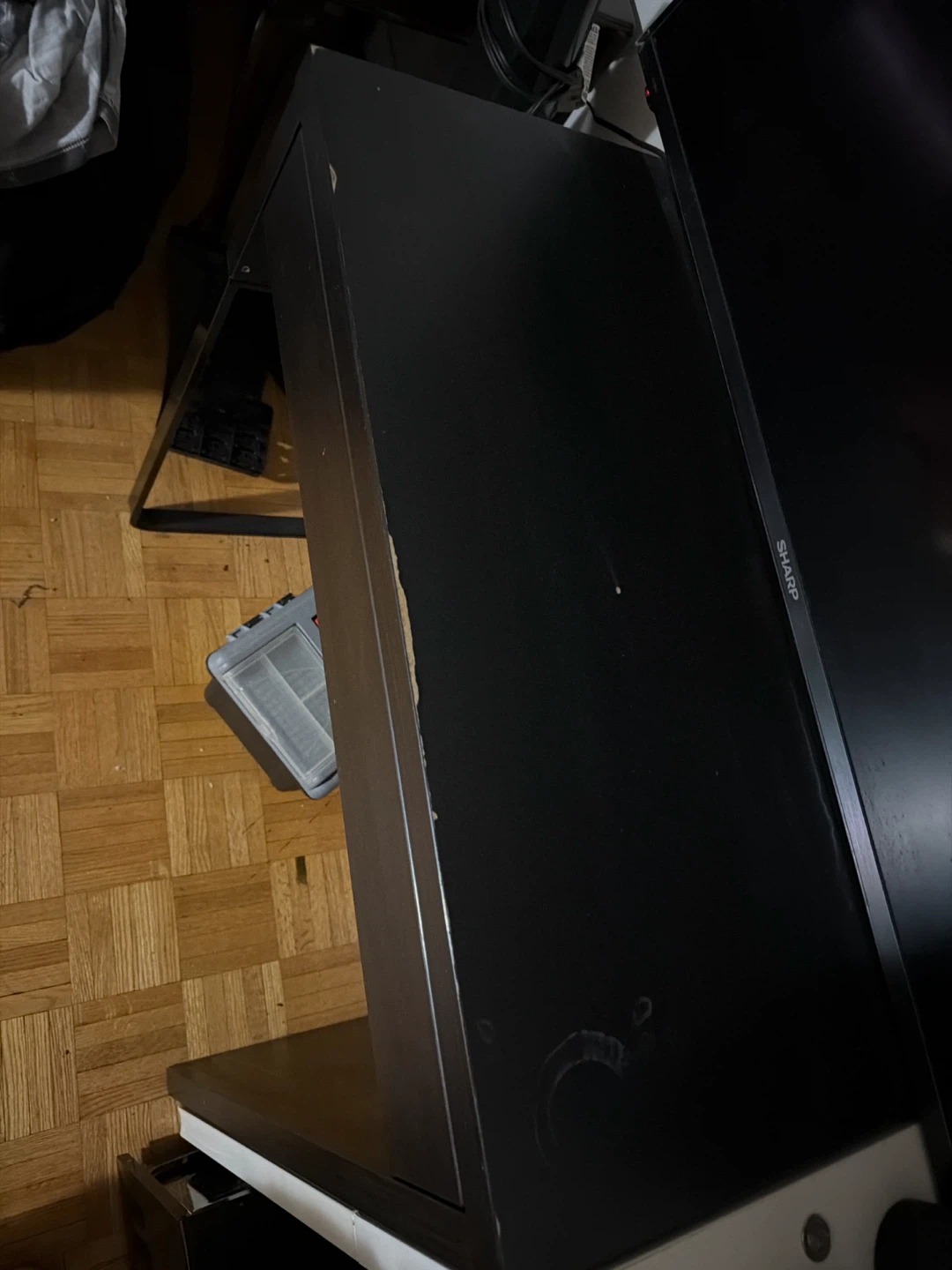 Black Desk with Drawer moving sale - photo 2