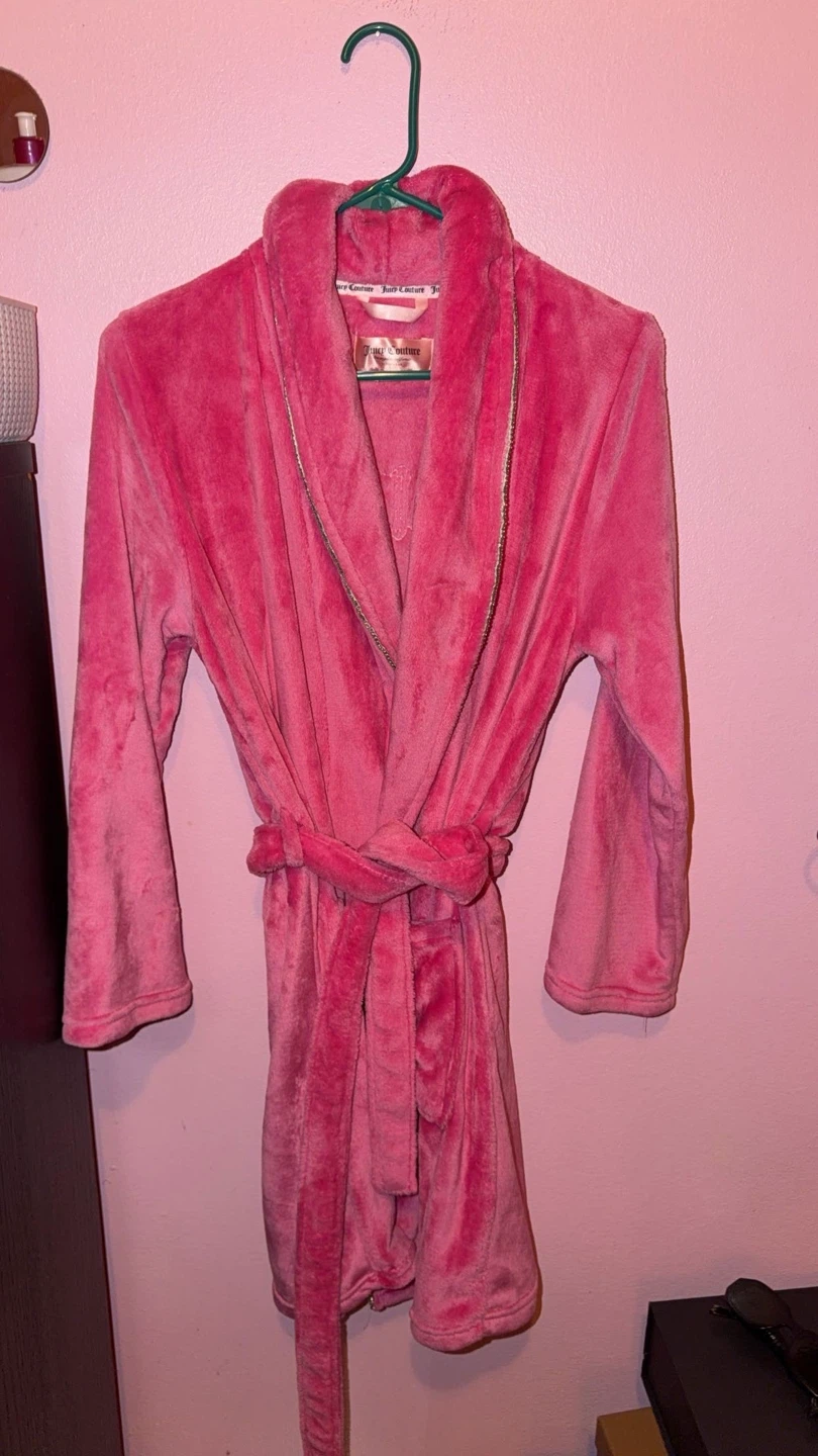 Juicy Couture Pink Velour Robe - photo 2