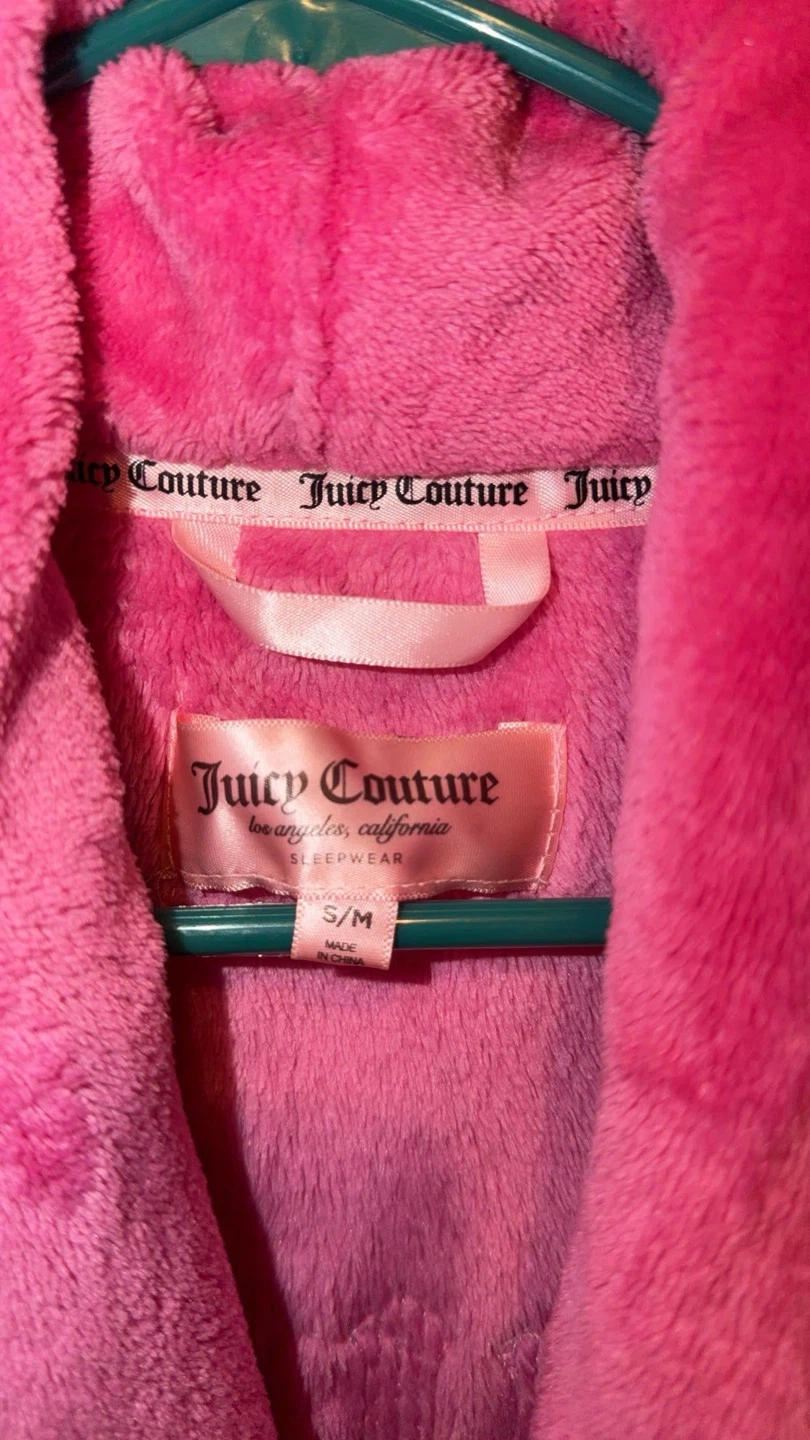 Juicy Couture Pink Velour Robe - photo 3