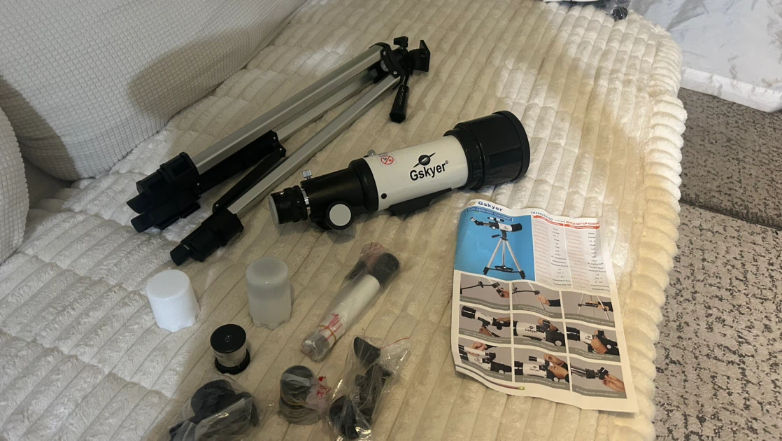 Gskyer Telescope with Tripod and Carrying Case