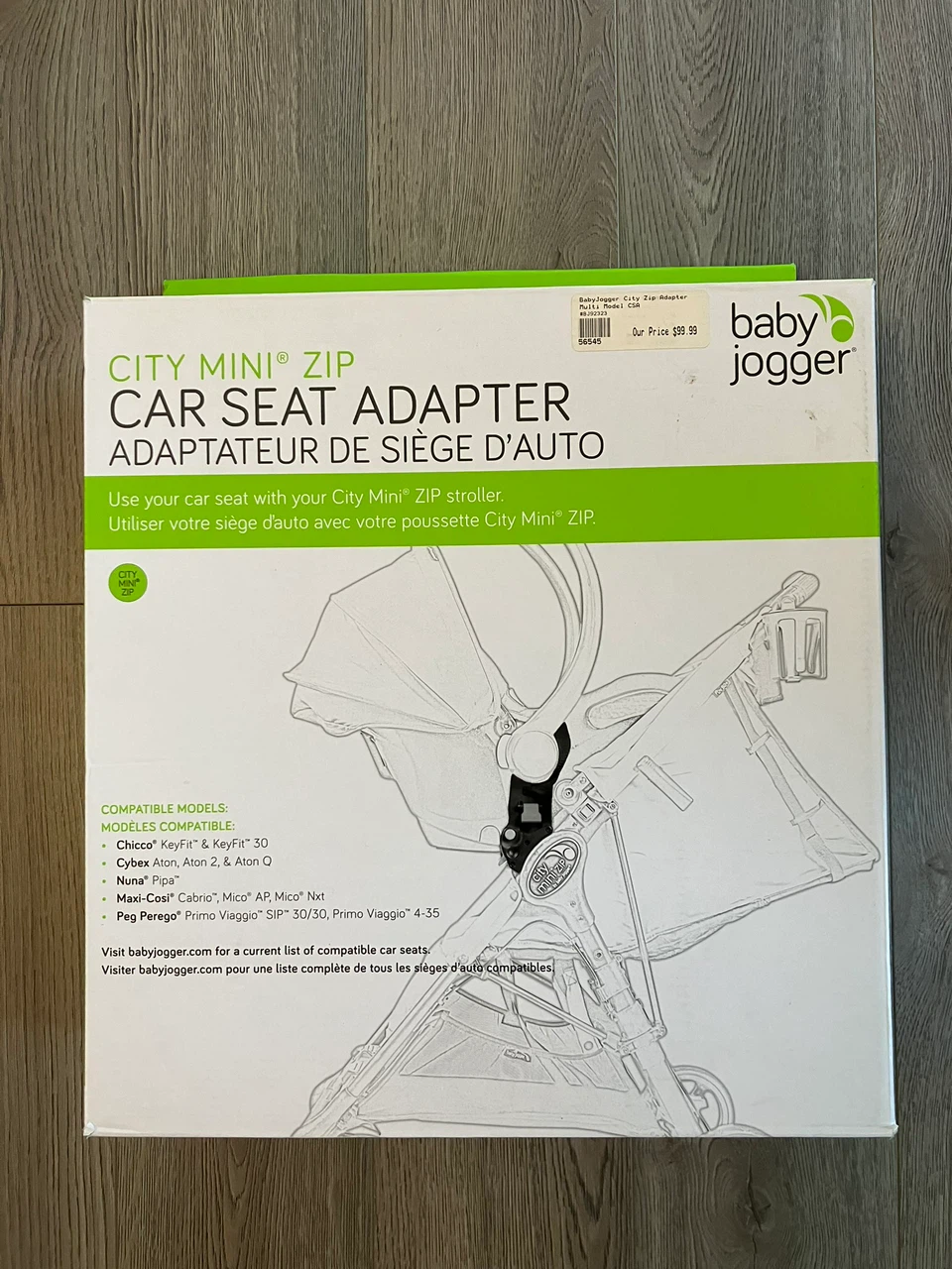 Baby Jogger City Mini Zip Multi-Model Car Seat Adapter
