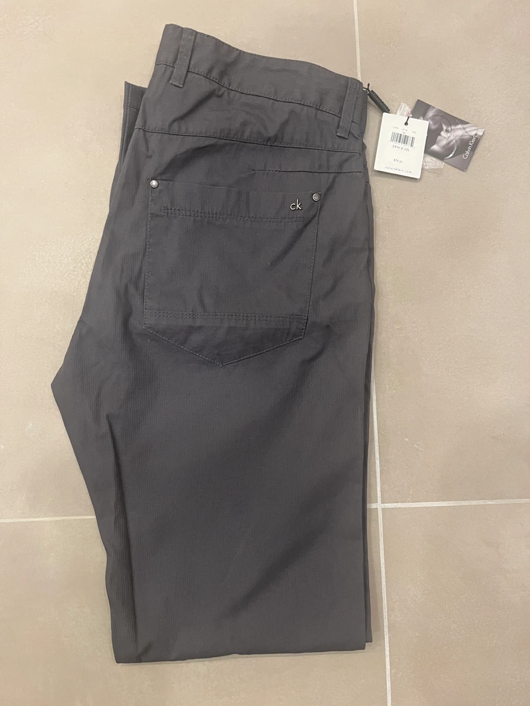 Calvin Klein Grey Men’s Pants