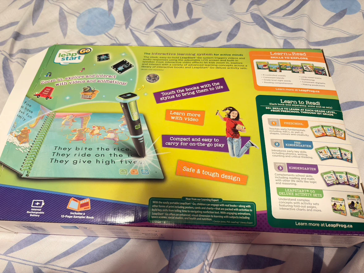 LeapFrog LeapStart Go Learn to Read Value Pack - photo 2