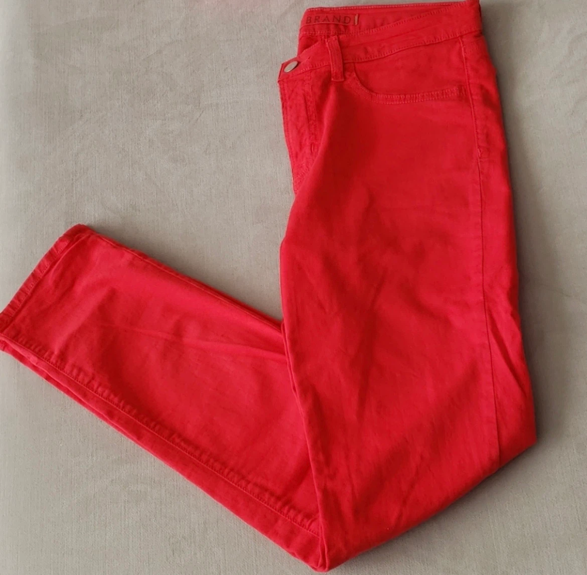 J Brand Red Skinny Jeans size 24