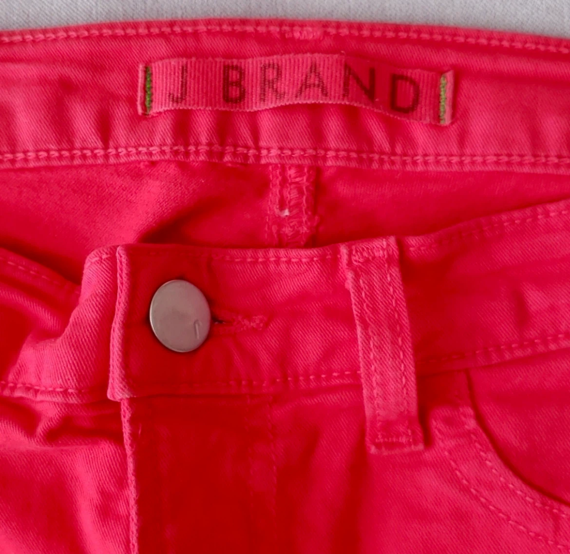J Brand Red Skinny Jeans size 24 - photo 2