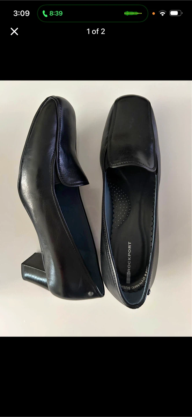 Rockport Loafers Black Women's Size 7.5