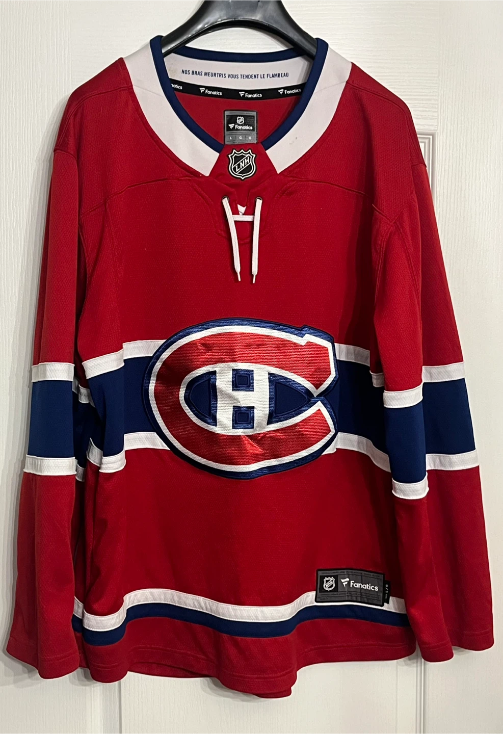 Fanatics Montreal Canadiens NHL Jersey Men’s Large