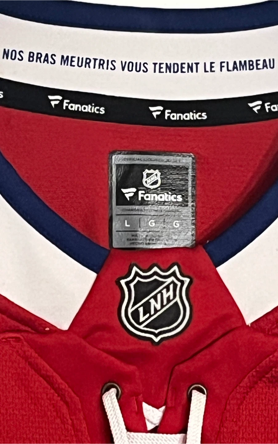 Fanatics Montreal Canadiens NHL Jersey Men’s Large - photo 3