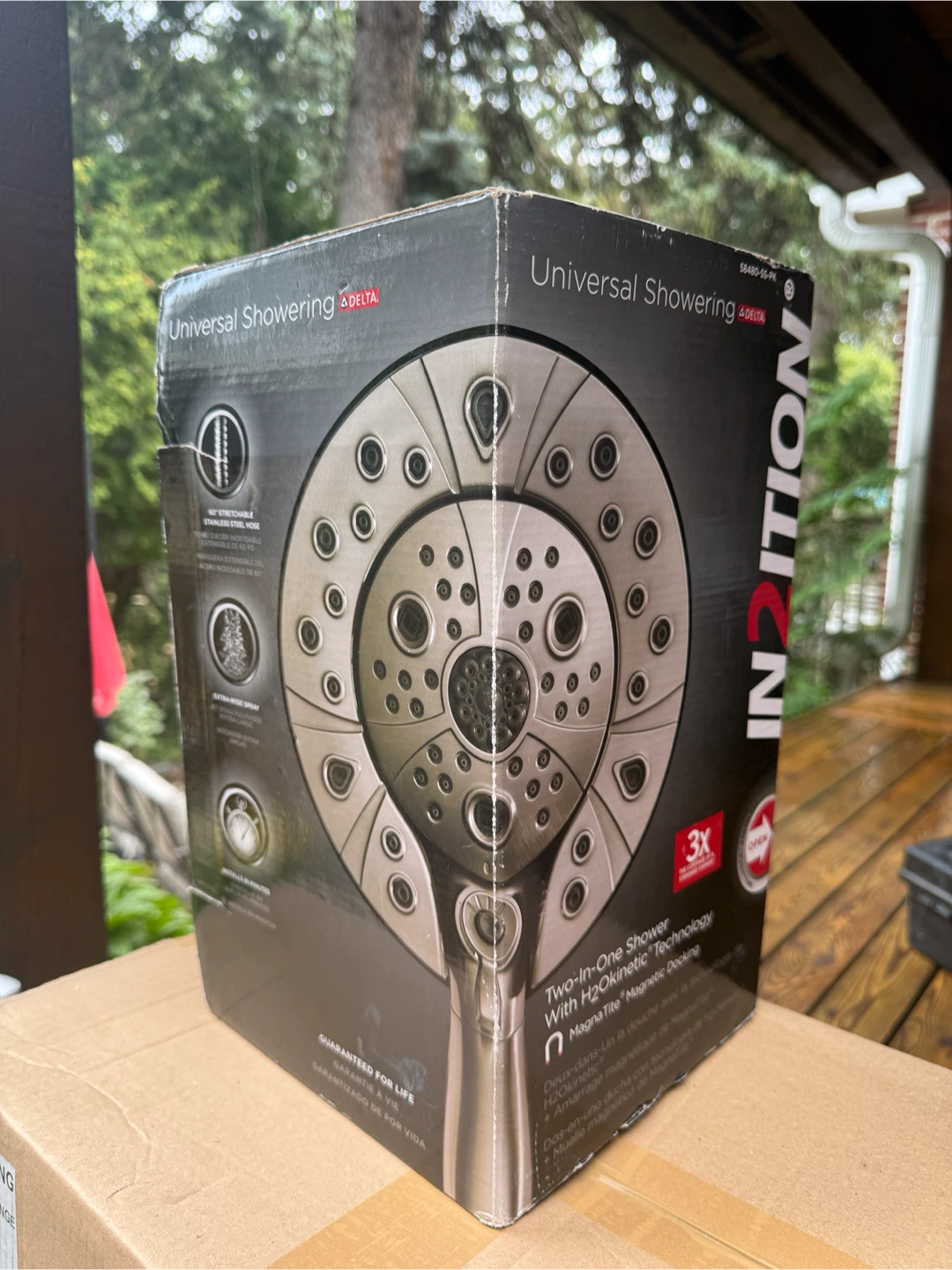 Brand New DELTA IN2ITION Two-In-One Shower