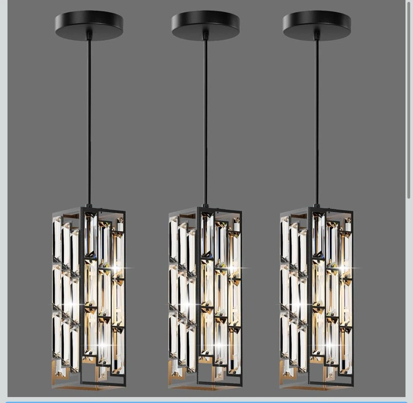 Crystal Chandelier Pendant Light Fixture - photo 2