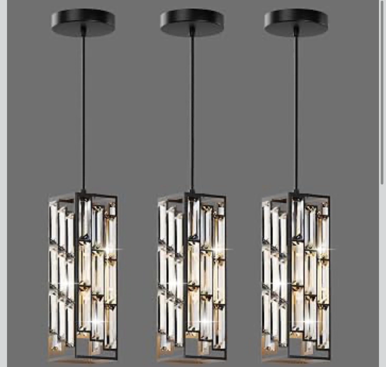 Crystal Chandelier Pendant Light Fixture - photo 3