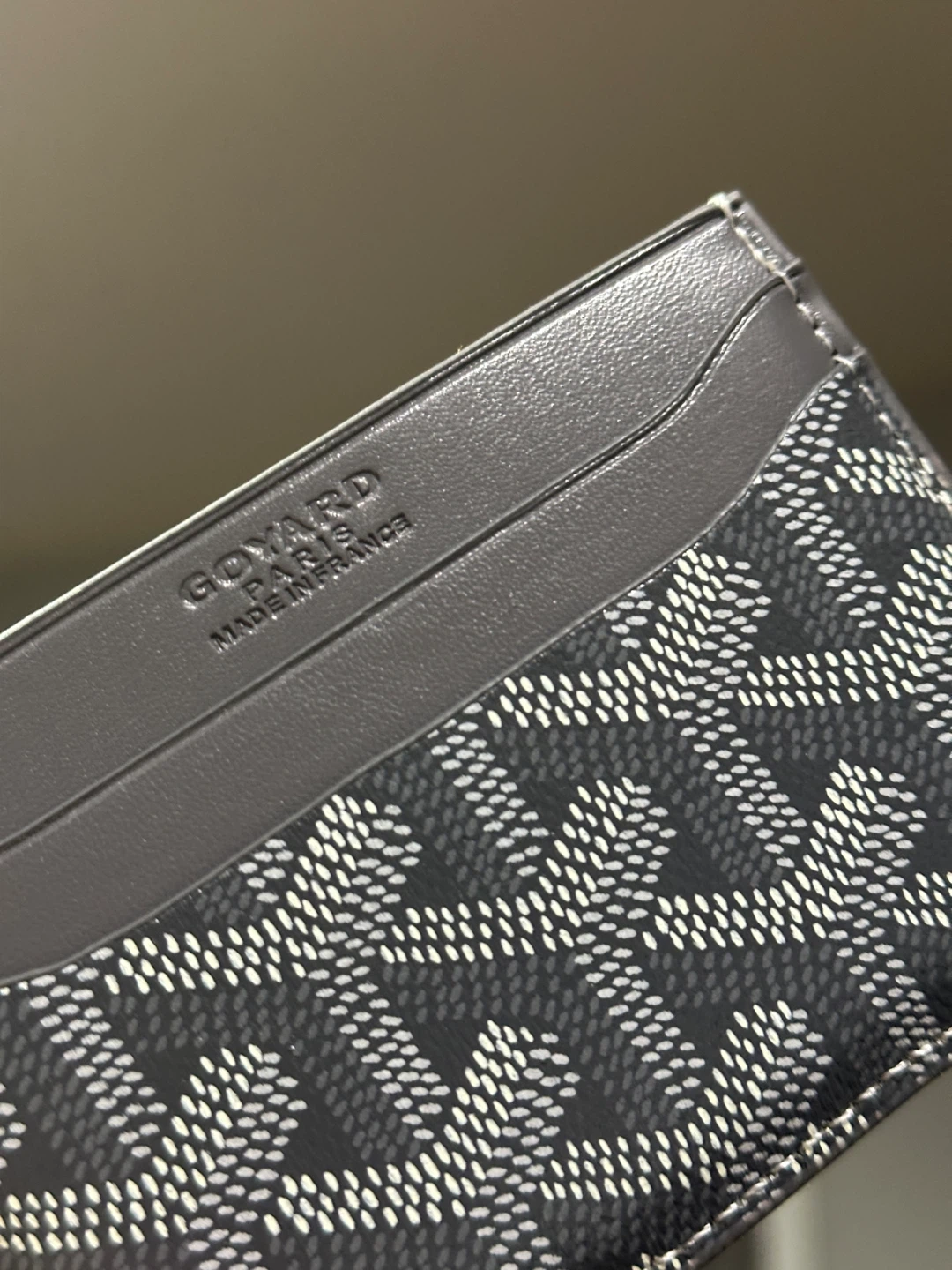Goyard Saint Sulpice Card Holder in Grey - photo 2