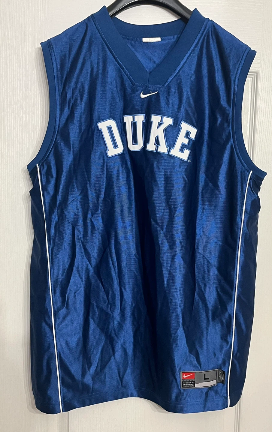 Vintage Nike Duke University Reversible Basketball Jersey Large