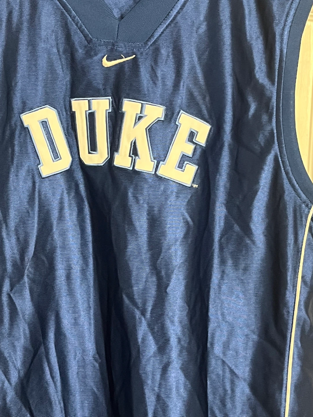 Vintage Nike Duke University Reversible Basketball Jersey Large - photo 2