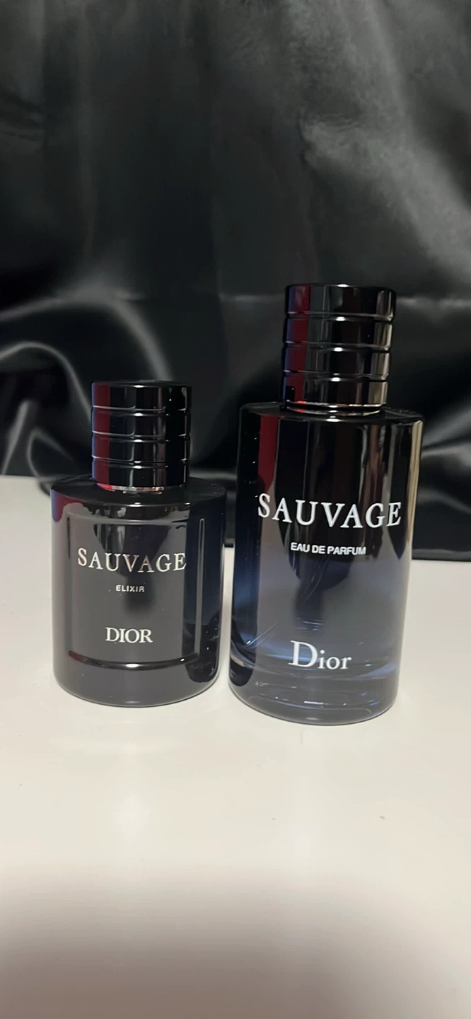 Dior Sauvage Elixir and Eau de Parfum (check description)