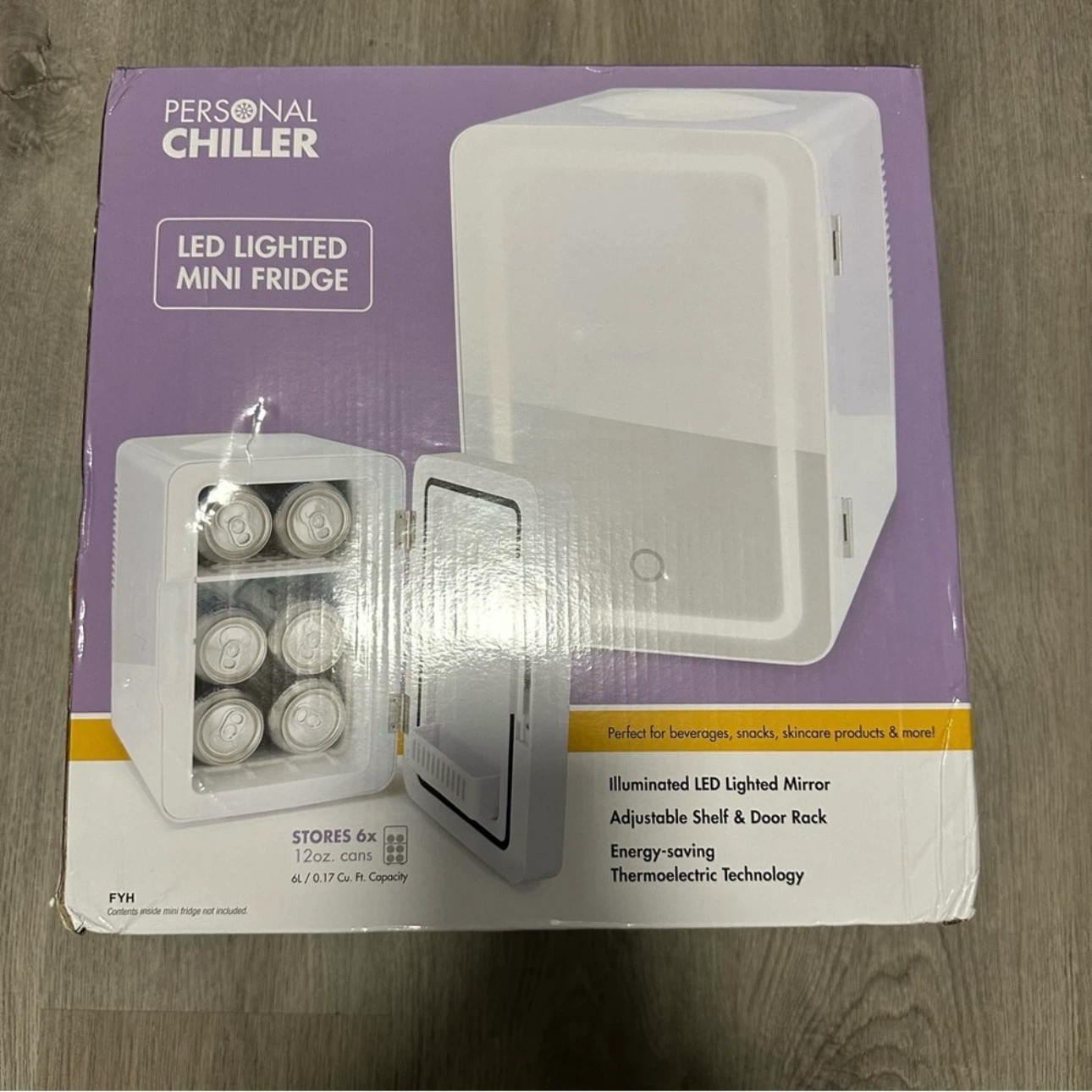 NIB Personal Chiller 6L Mini Fridge Beauty & Skincare - photo 5