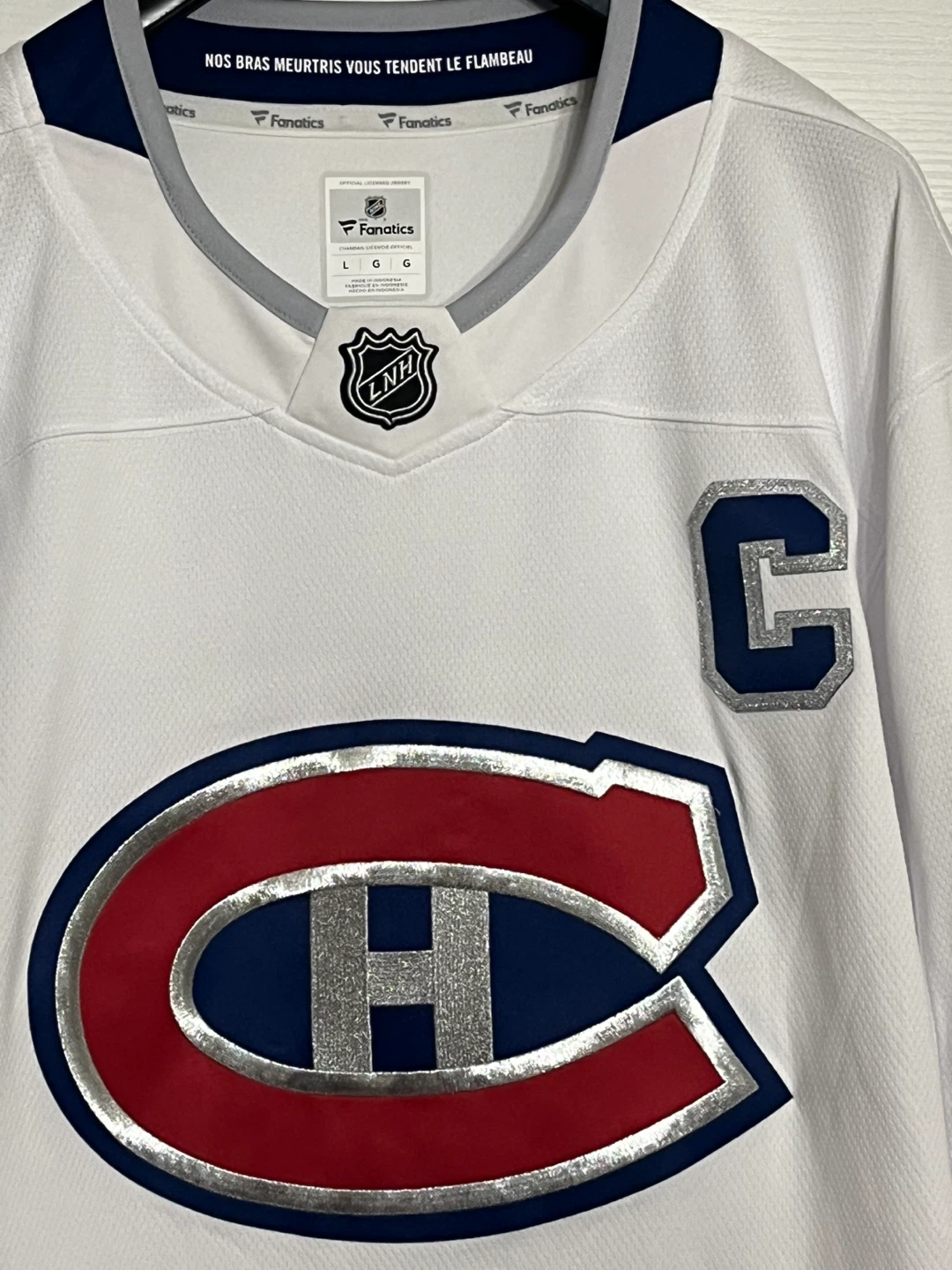 Montreal Canadiens Fanatics 2017 NHL 100 Classic Jersey Large - photo 2