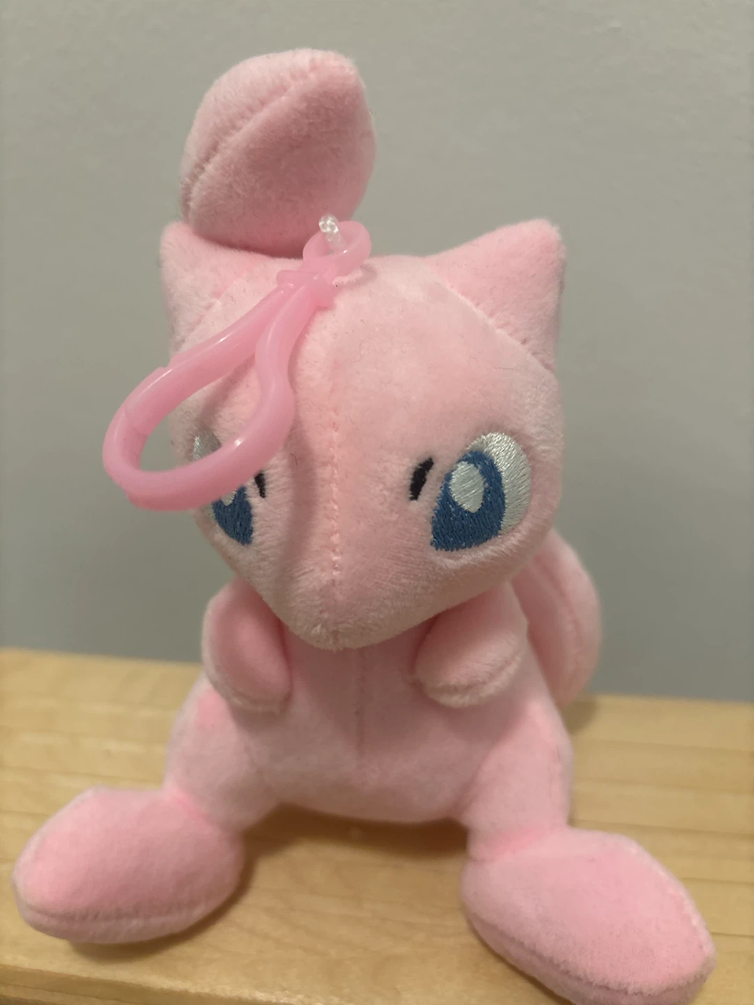 Pink Mew Pokemon Plush Toy Keychain - photo 2