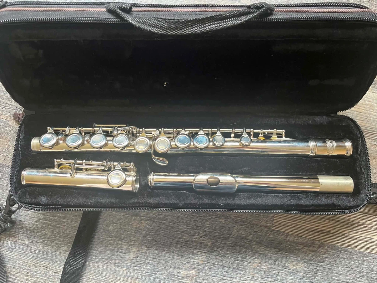 Eastar silver flute set