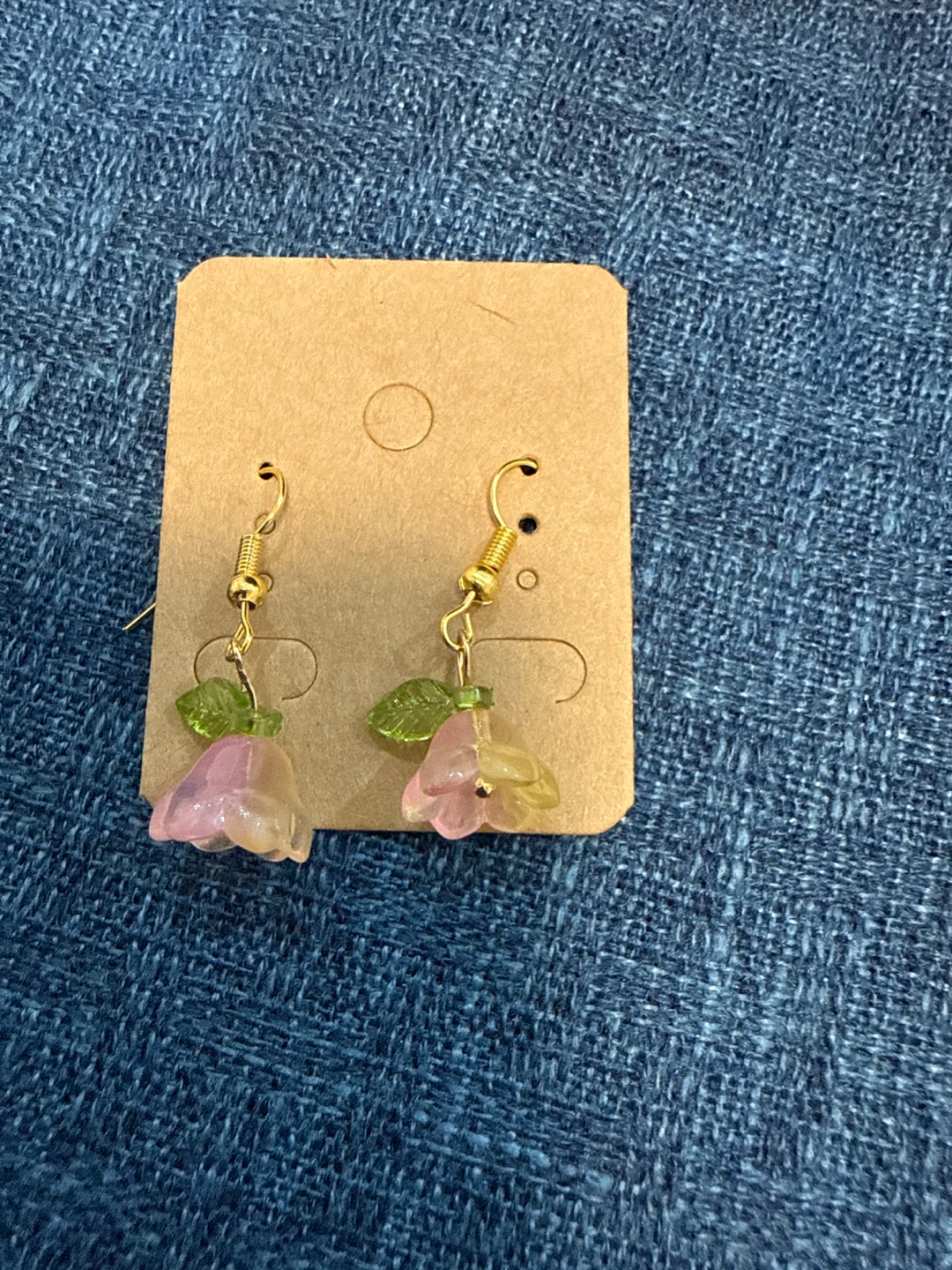 Flower Drop Earrings