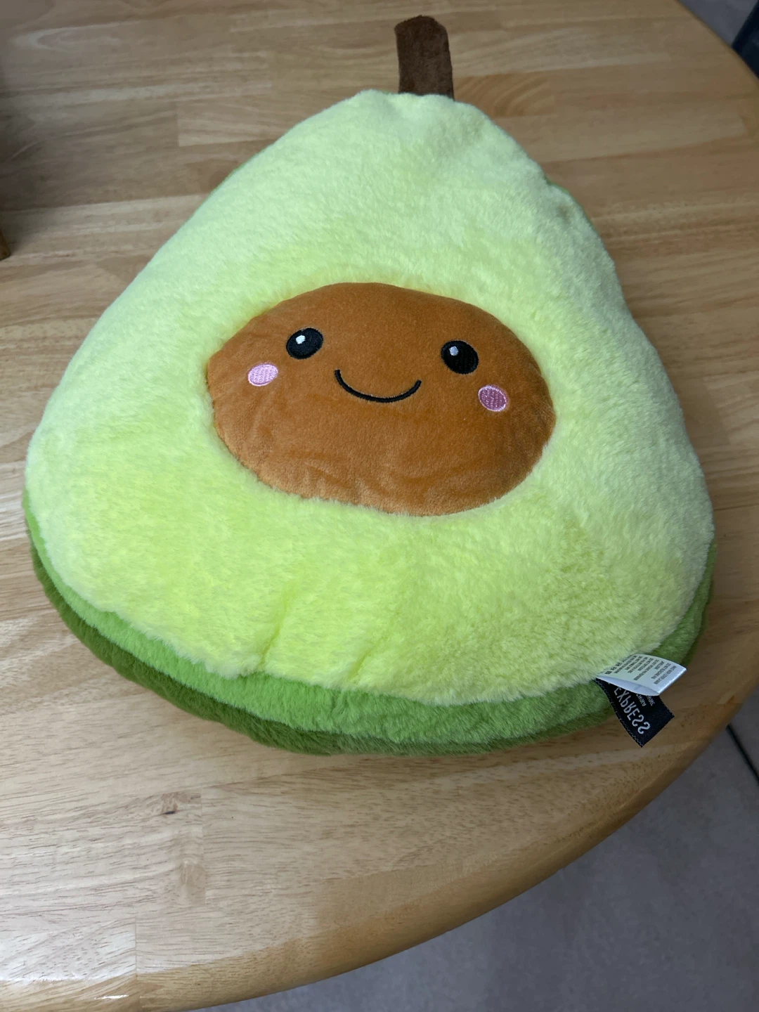 Plush Avocado Pillow