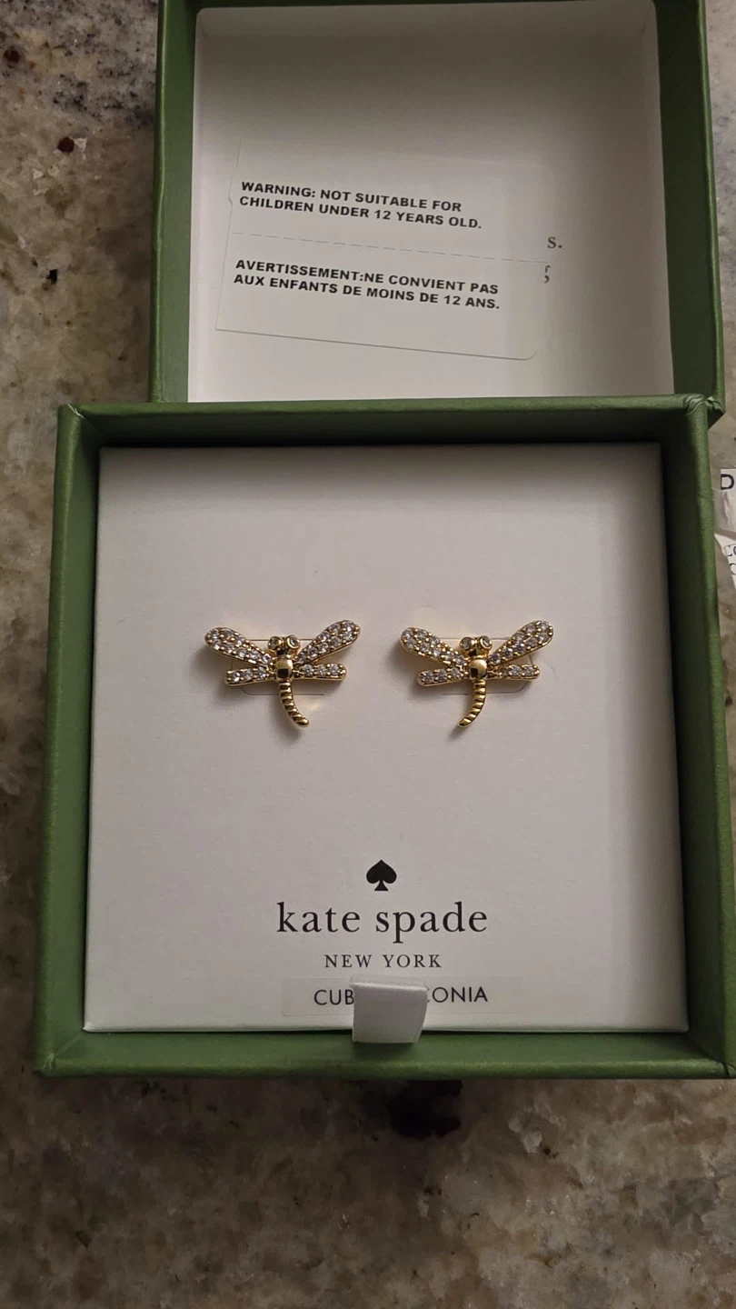 Kate Spade Dragonfly Earrings