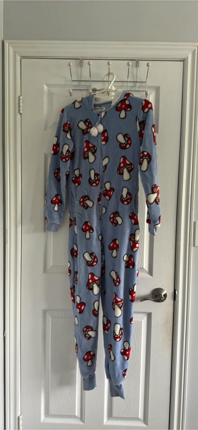 Mushroom Fleece Onesie
