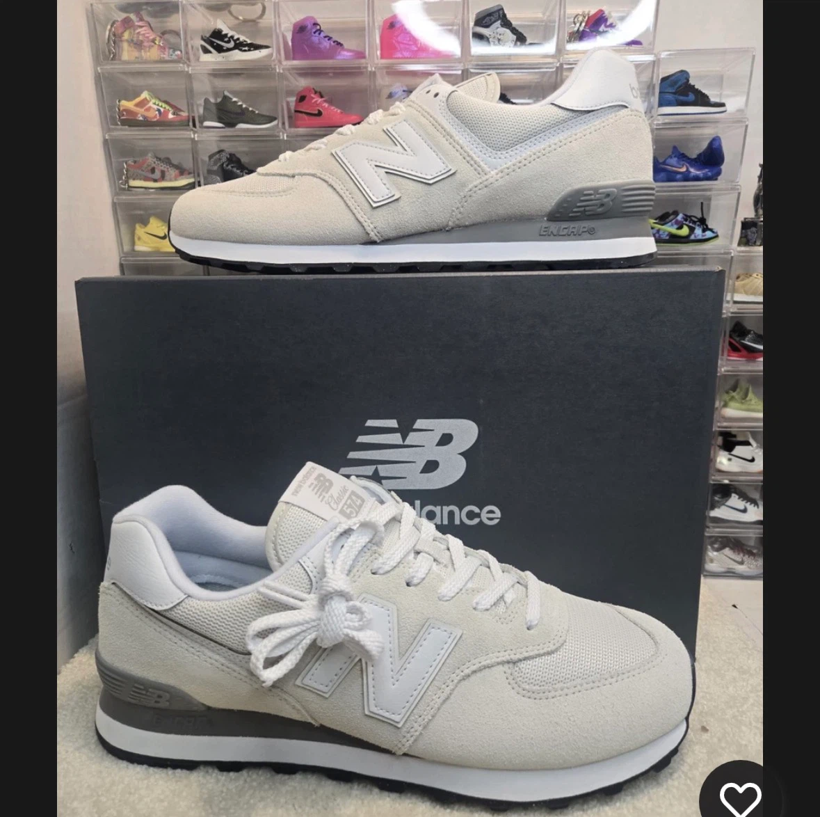 New Balance 574 Sneakers - Beige/Grey