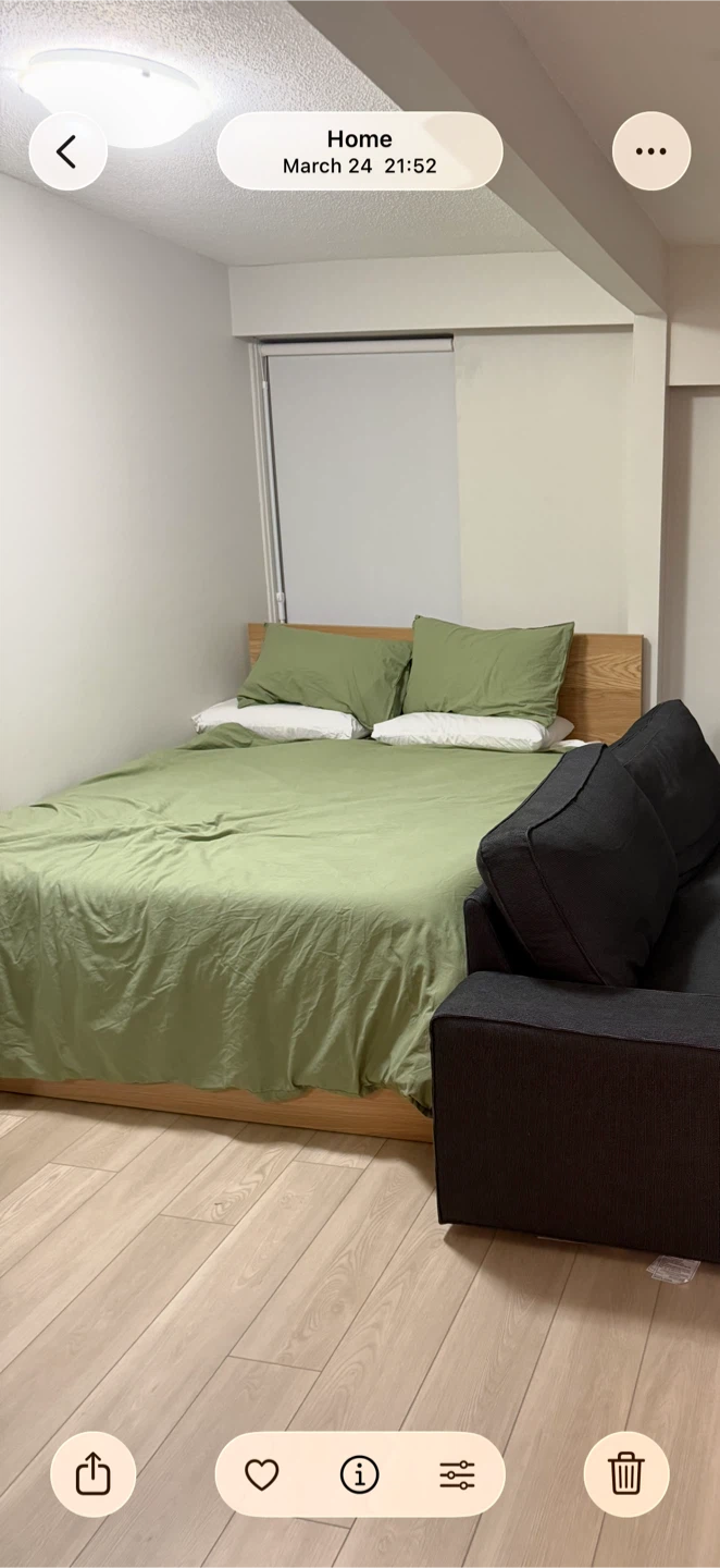 IKEA MALM Queen Bed Frame - Oak Veneer - photo 2
