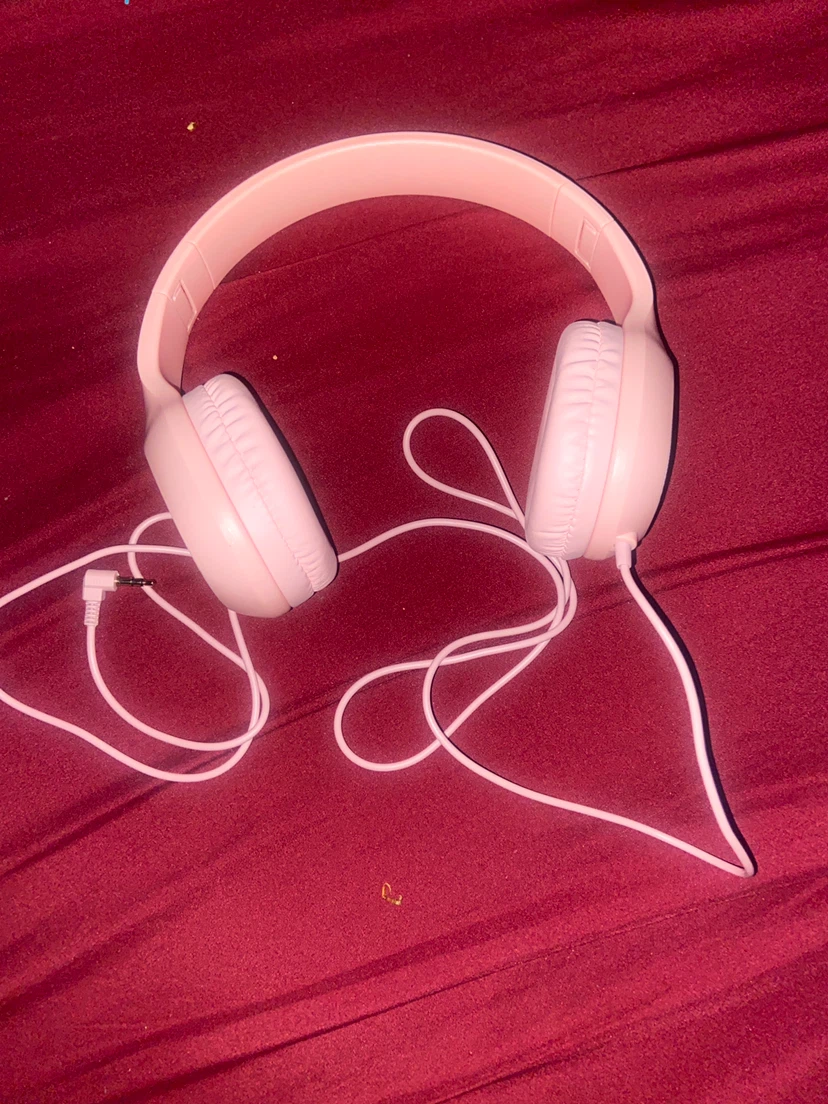 Pink Over-Ear Headphones