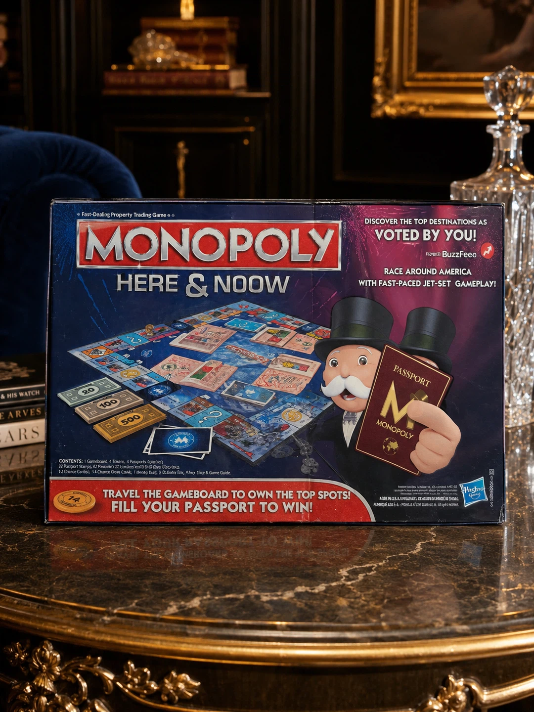 2015 MONOPOLY Here & Now USA Edition Hasbro Board Game - photo 2