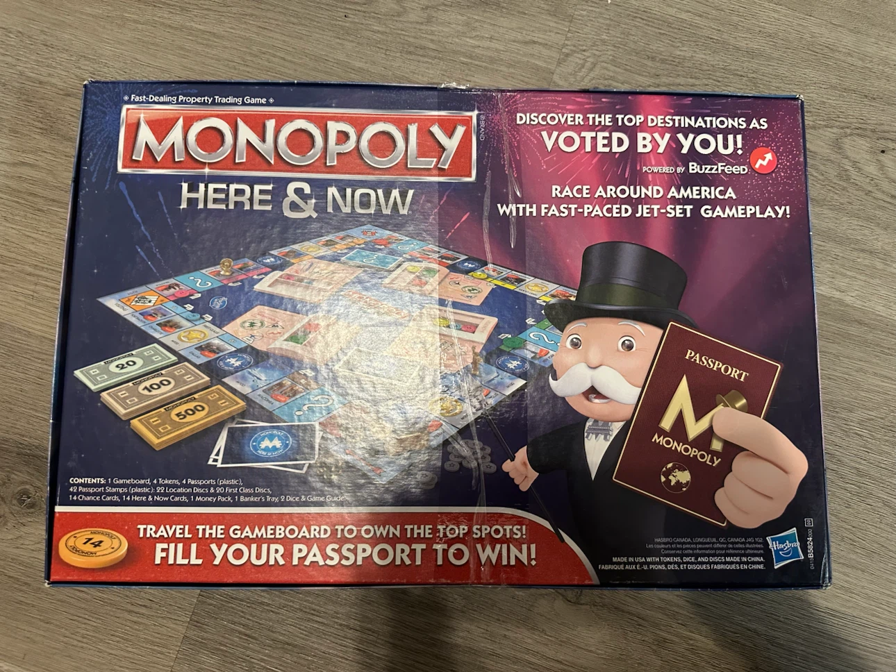 2015 MONOPOLY Here & Now USA Edition Hasbro Board Game - photo 5