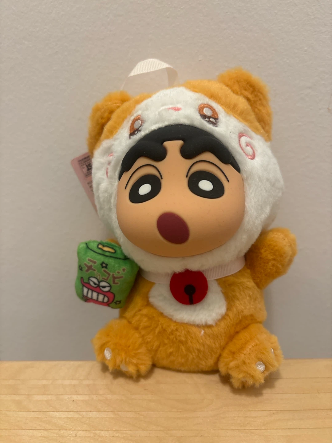 Shinchan Plush Toy with Snack Accessory