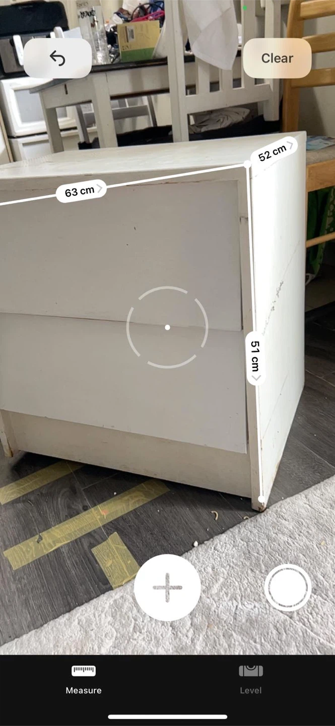 White 2-Drawer Nightstand - photo 2