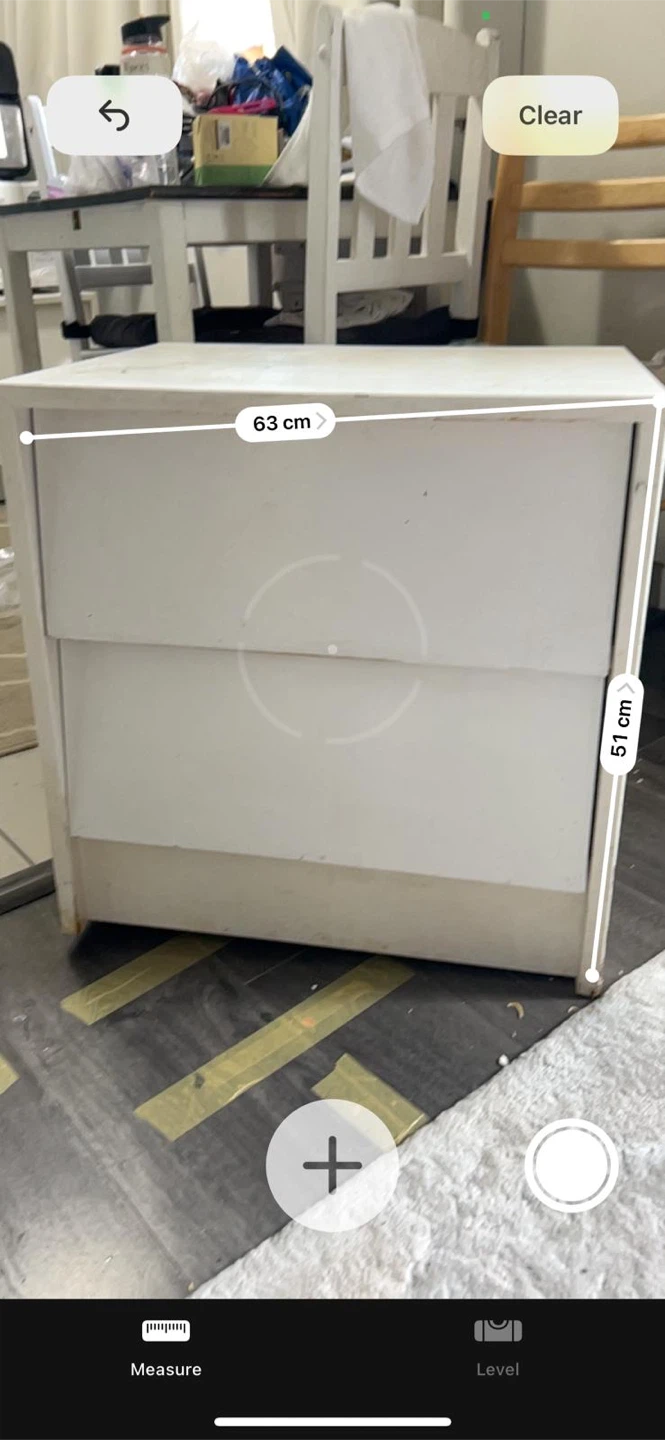 White 2-Drawer Nightstand - photo 3